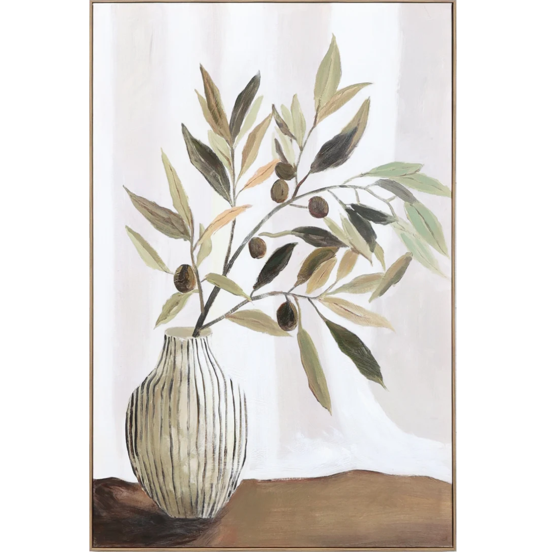 Olives To The Side Canvas