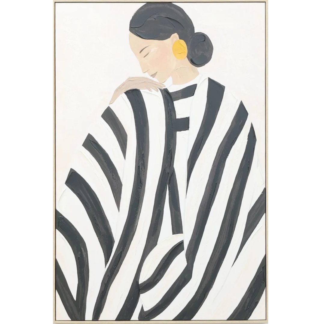 Pensive Pina Canvas