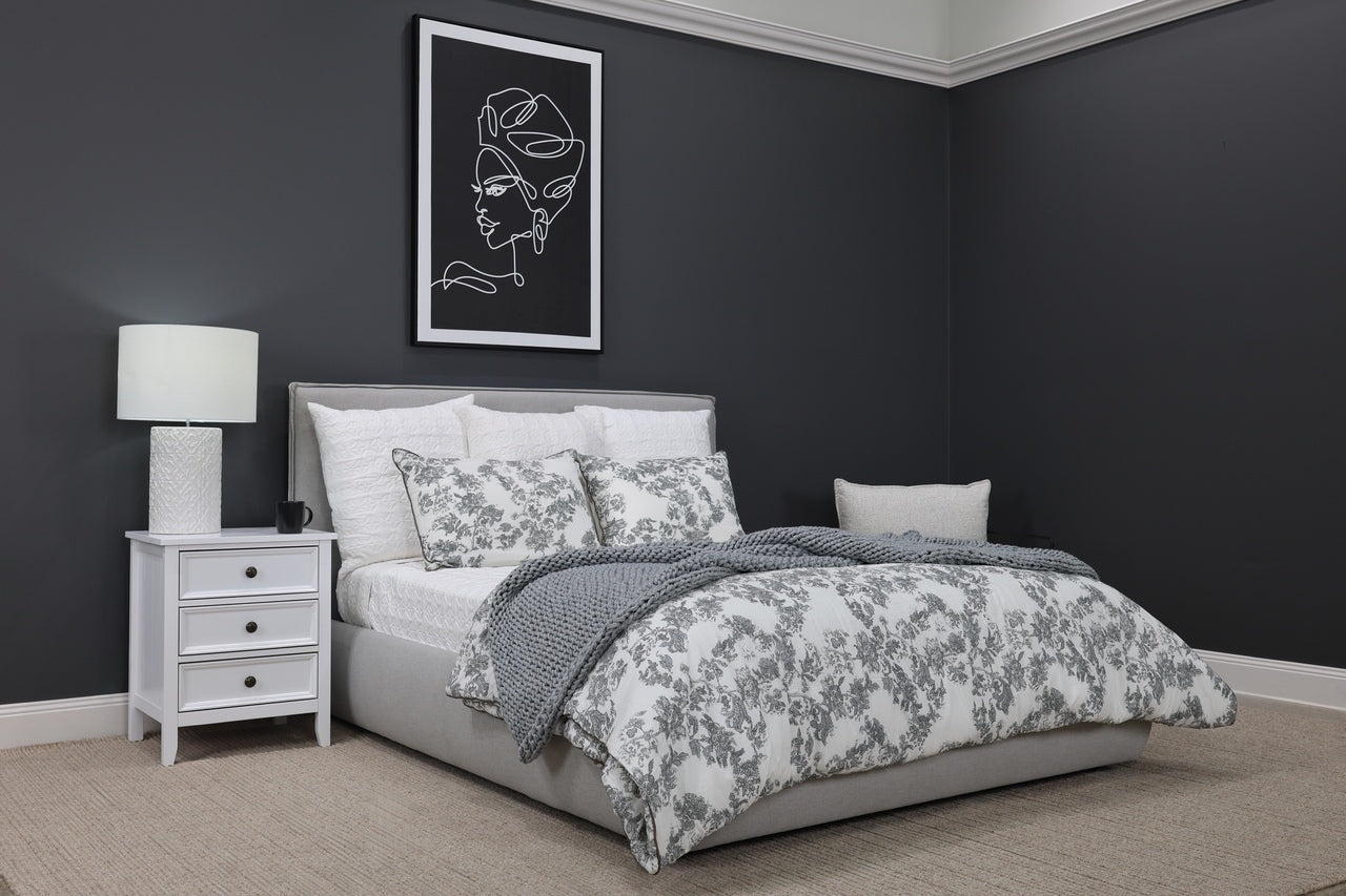 Queenscliff Bed - Light Grey