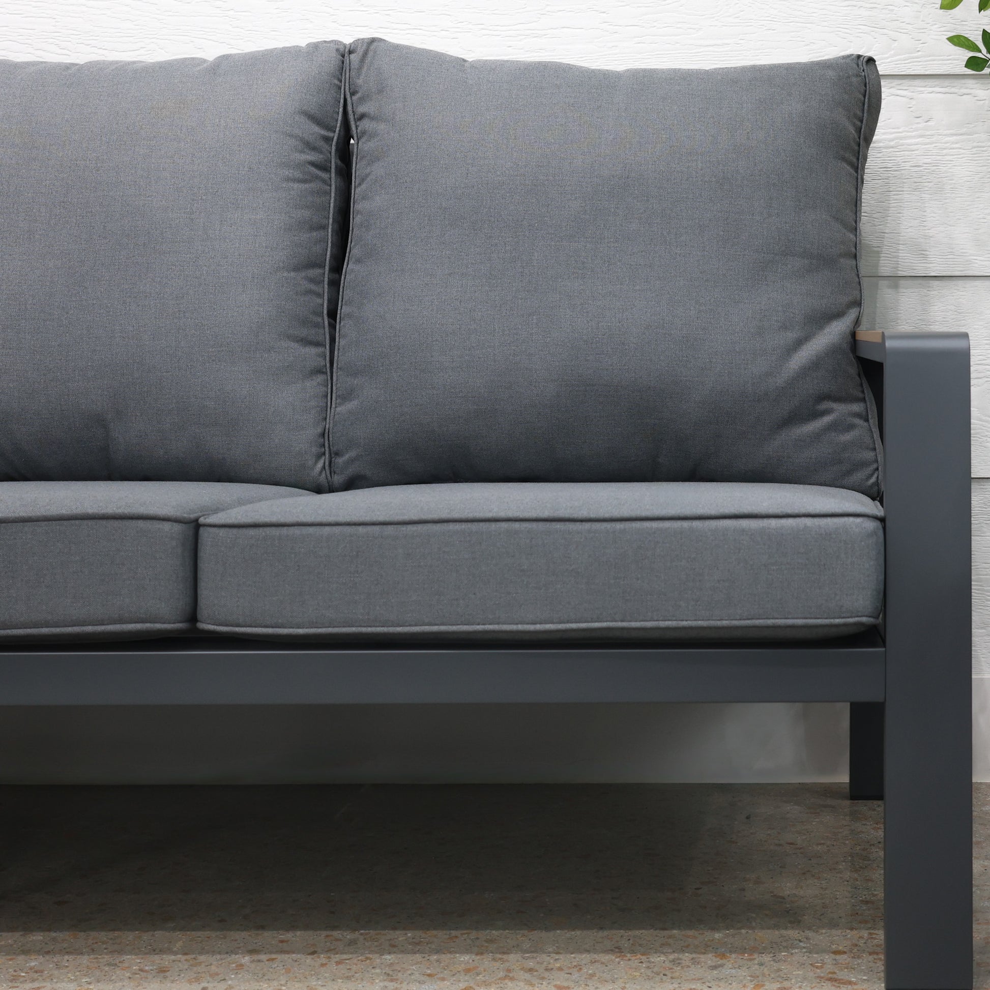 Byron 5 Piece Lounge Set - Charcoal