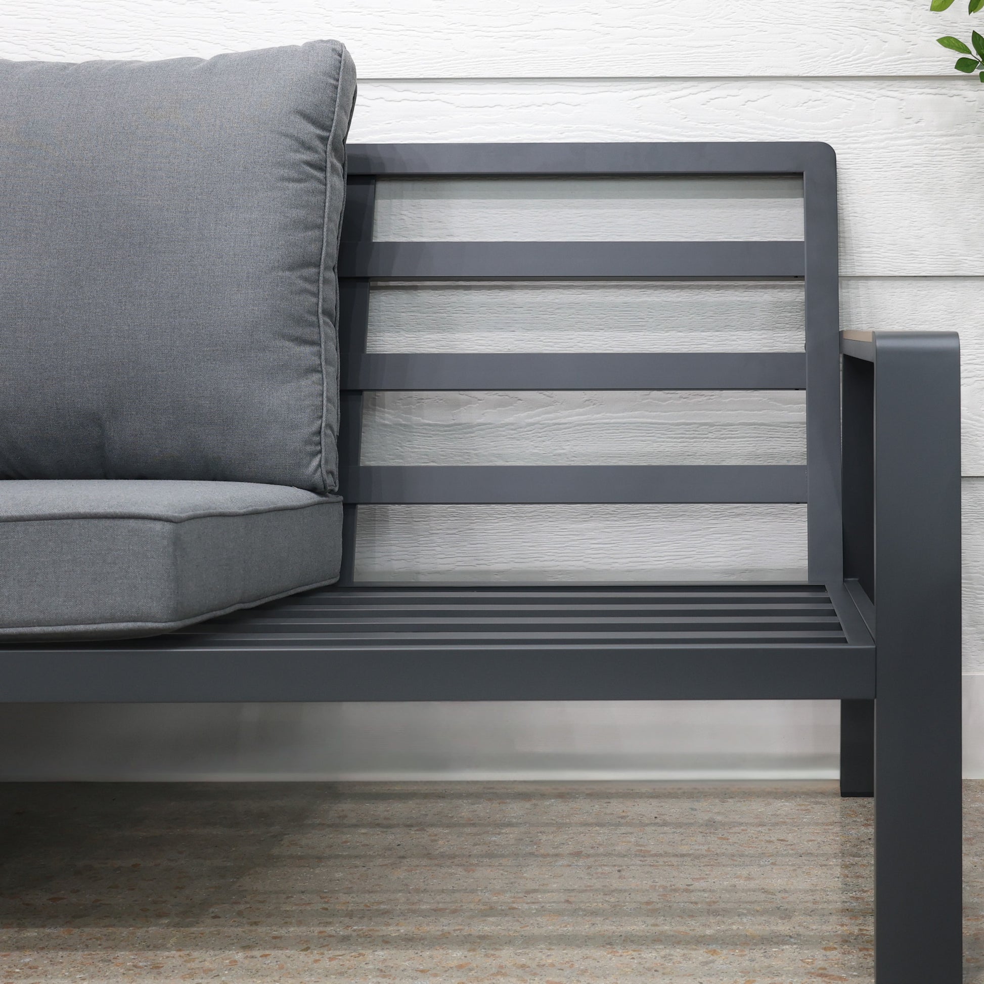 Byron 5 Piece Lounge Set - Charcoal