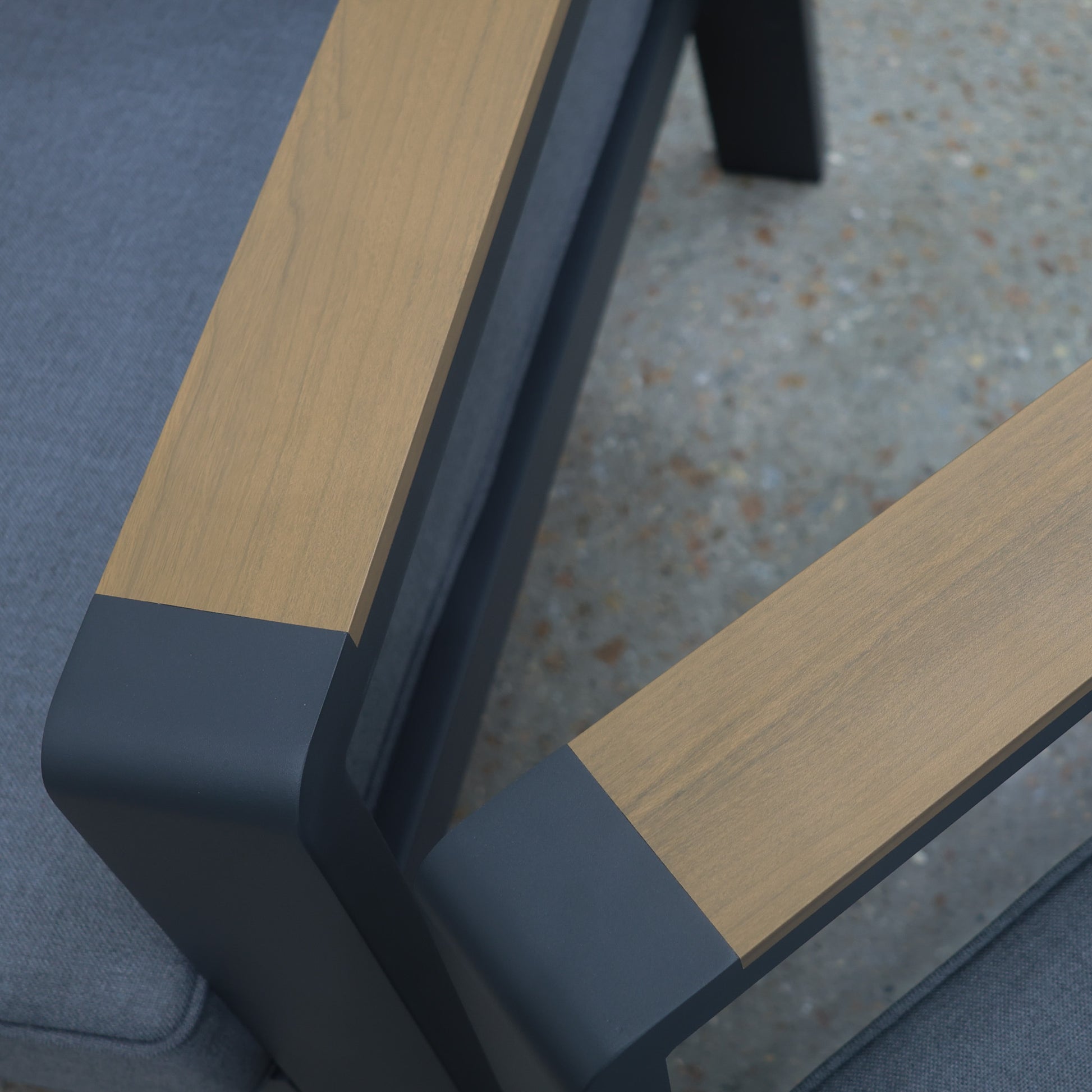 Byron 5 Piece Lounge Set - Charcoal