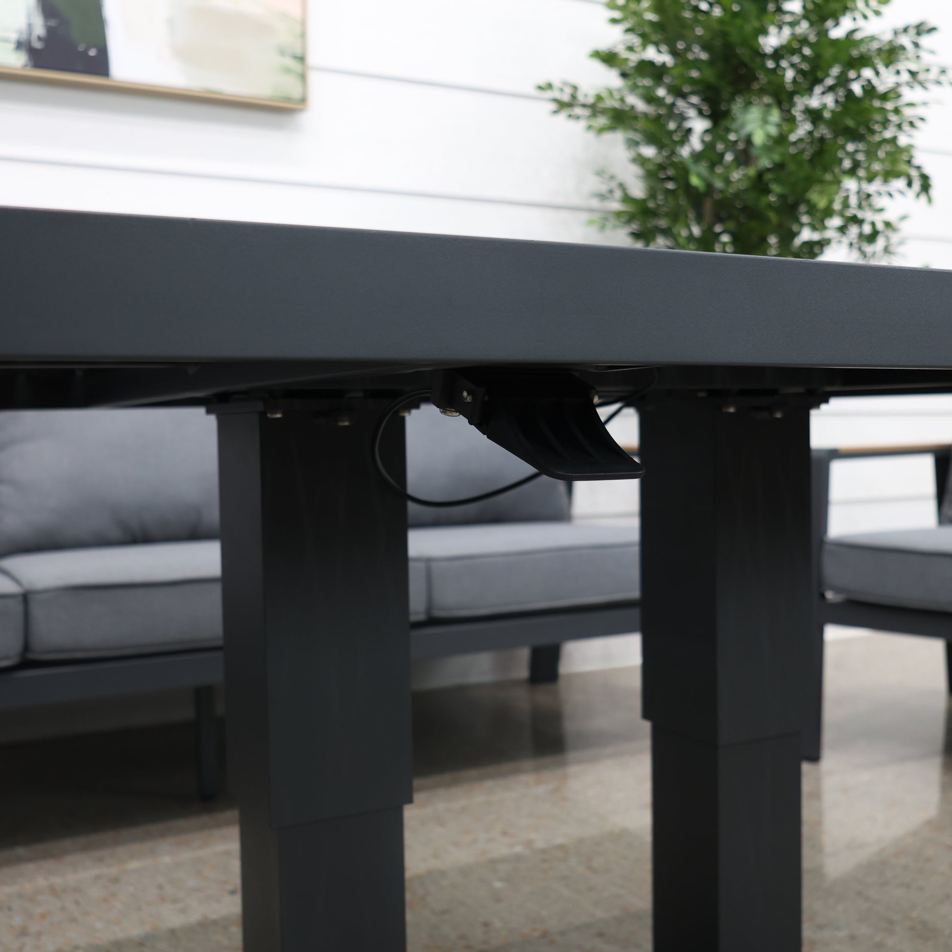 Byron 5 Piece Lounge Set - Charcoal