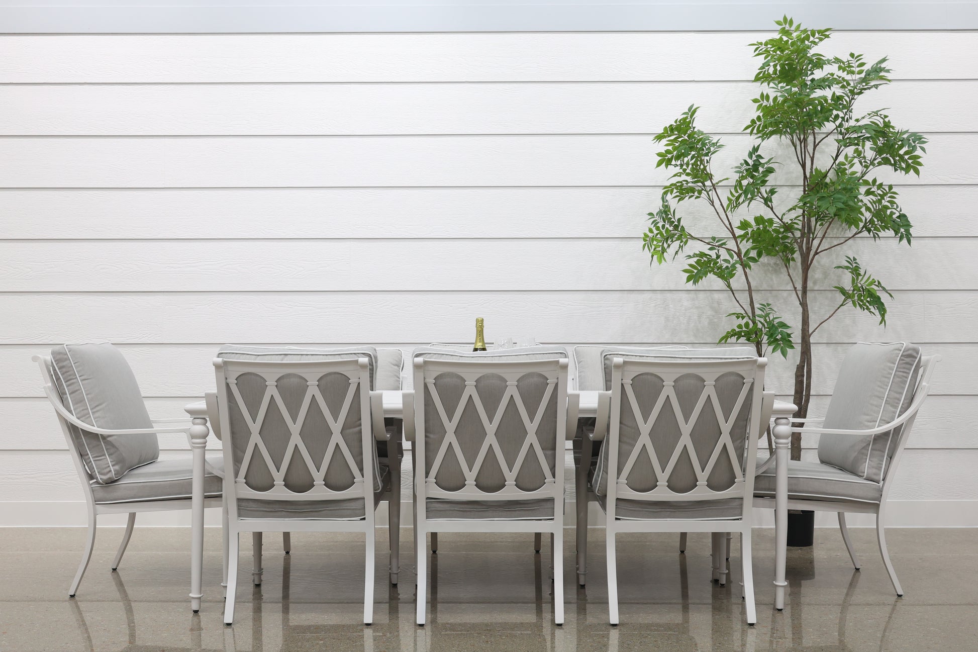 Elmore Dining Table - White