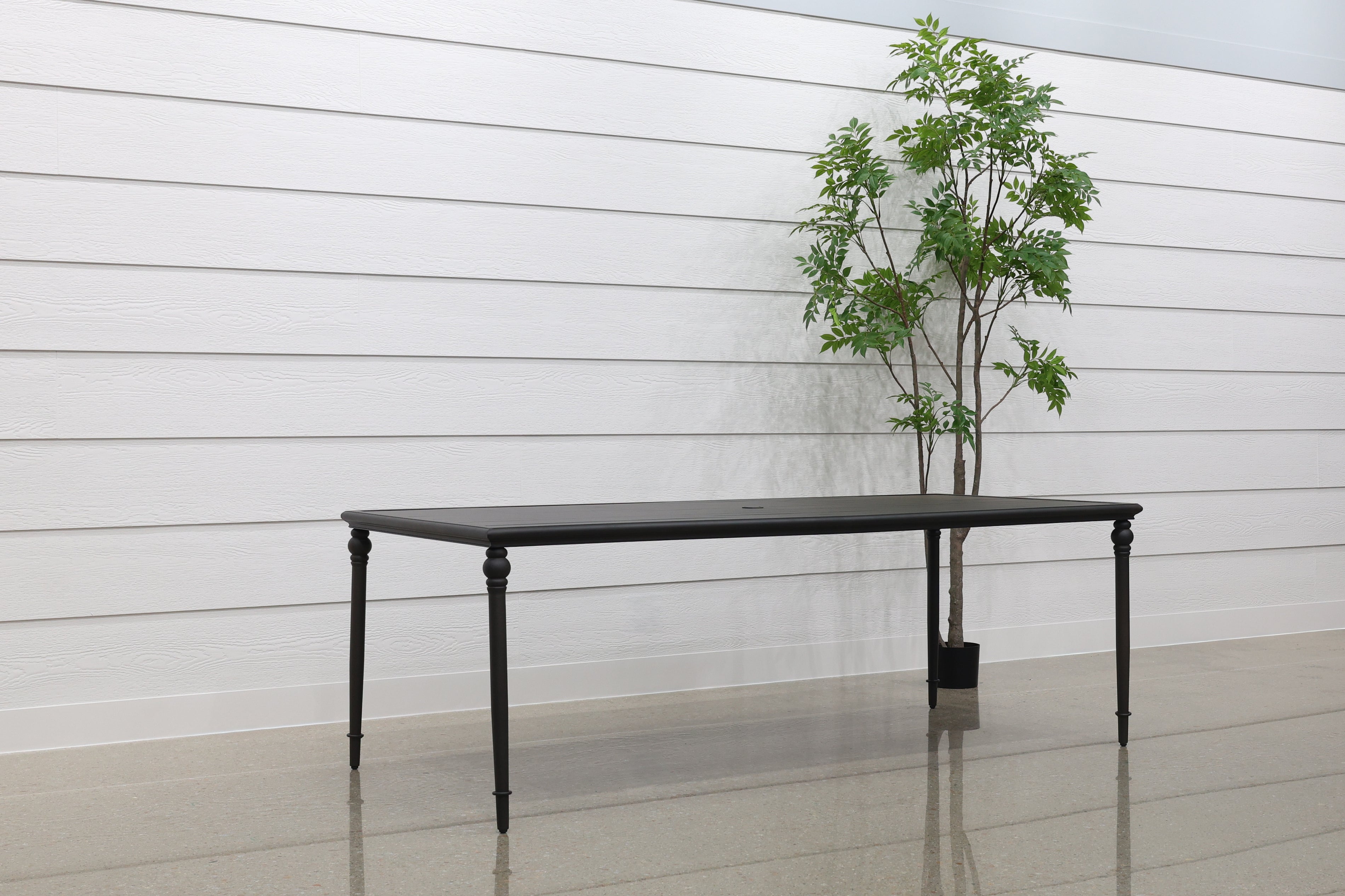 Elmore Dining Table - Rustic Black