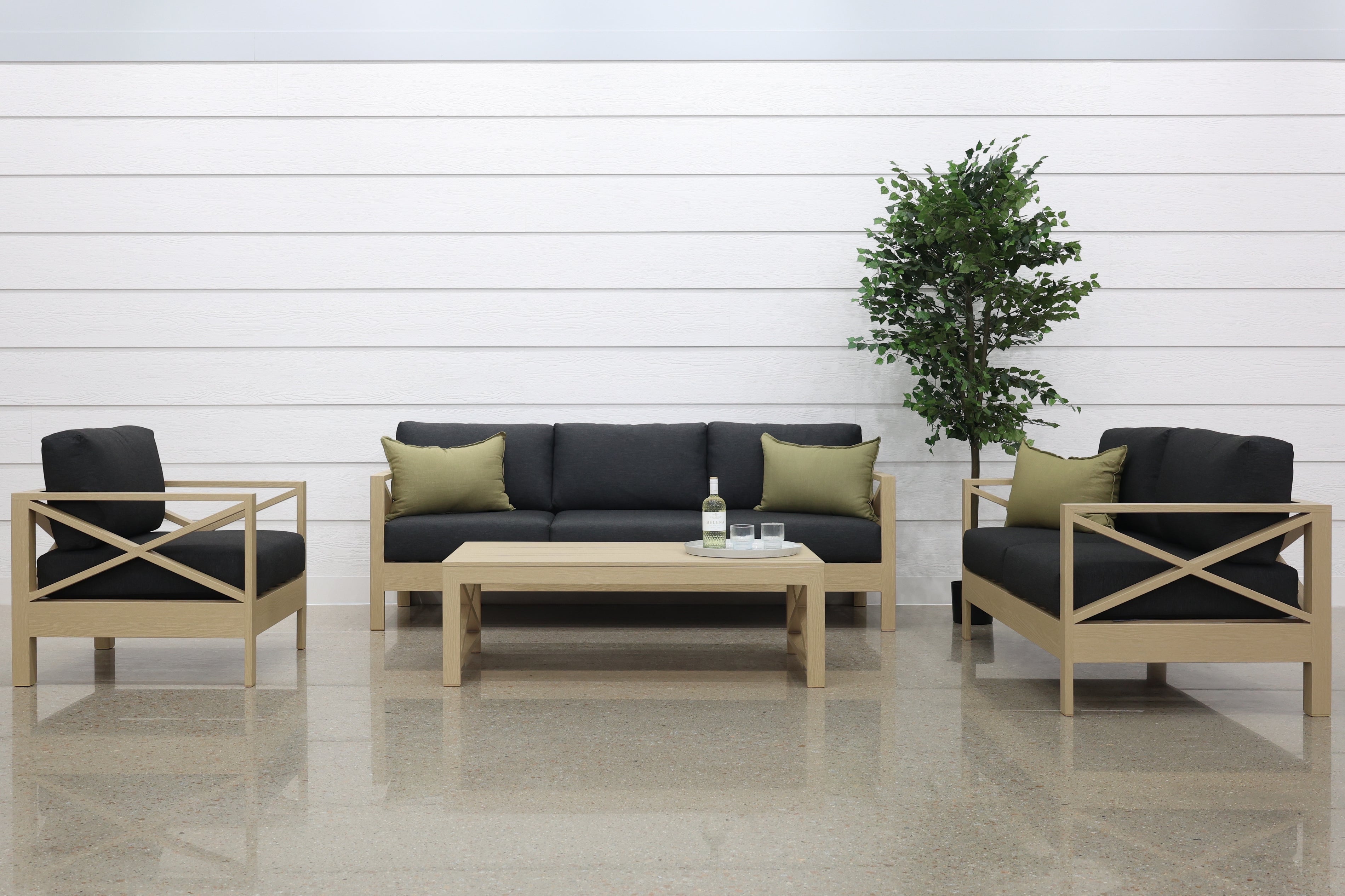 Kingscliff Armchair - Natural Light Oak