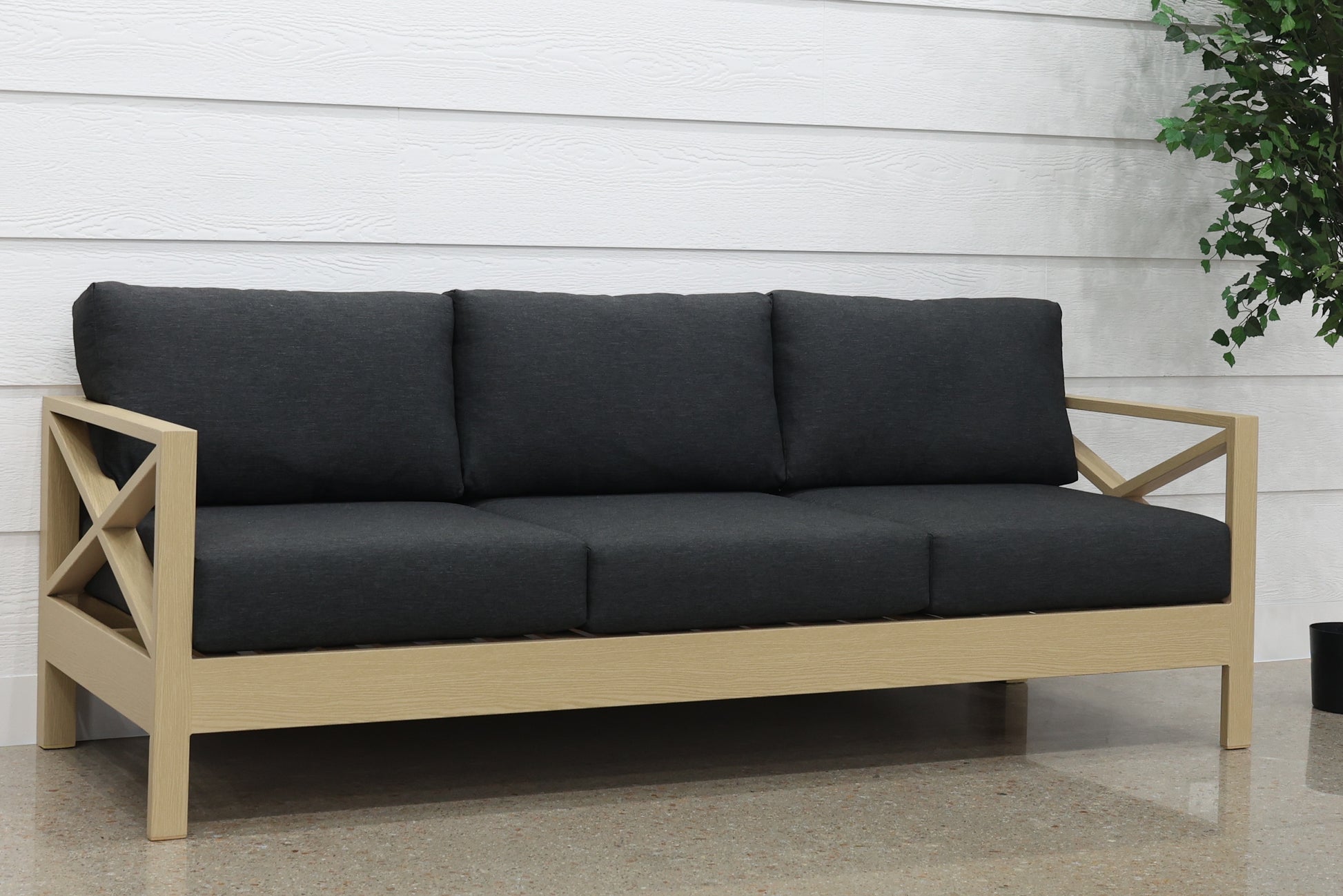 Kingscliff 3 Seater Sofa - Natural Light Oak