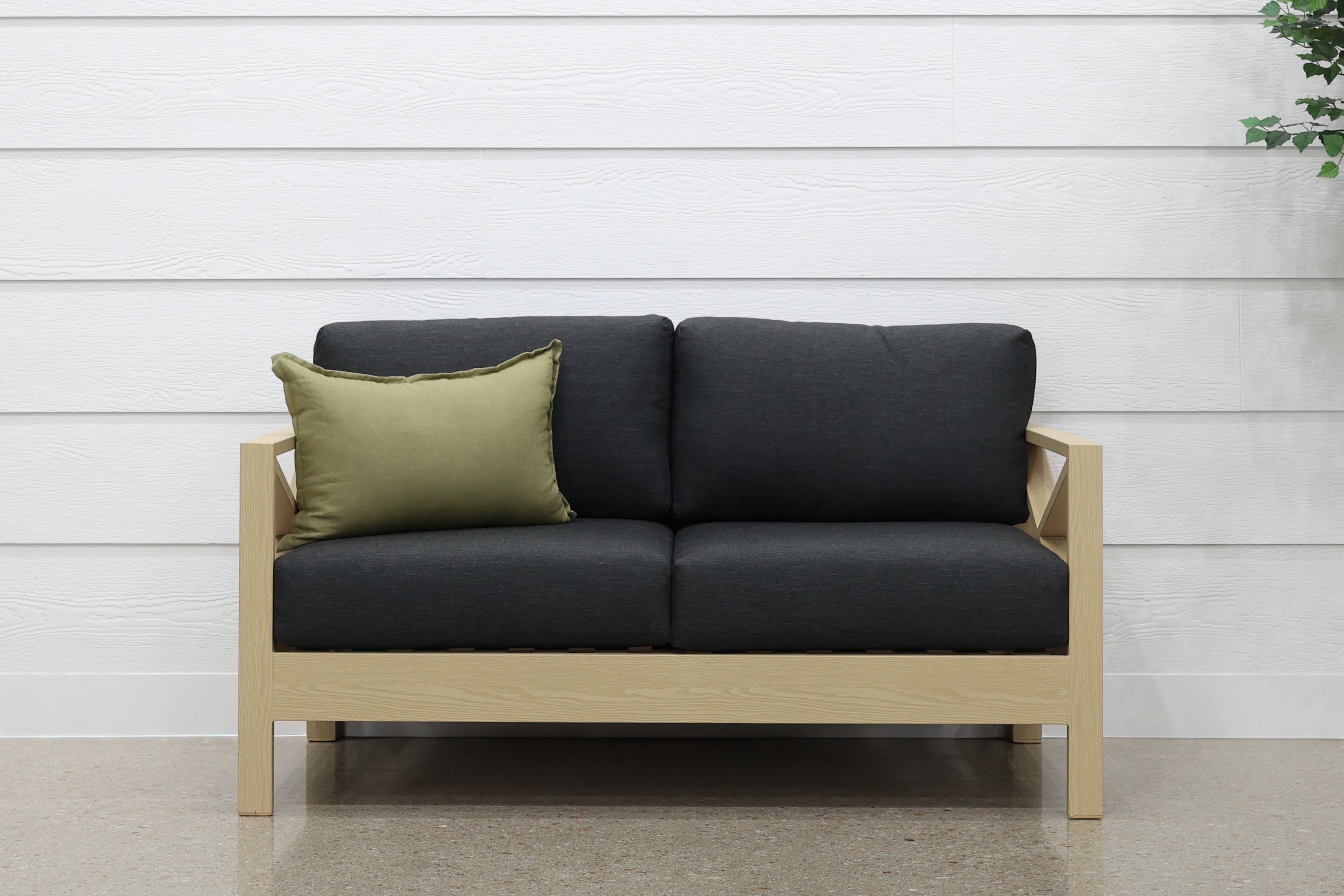 Kingscliff Loveseat - Natural Light Oak