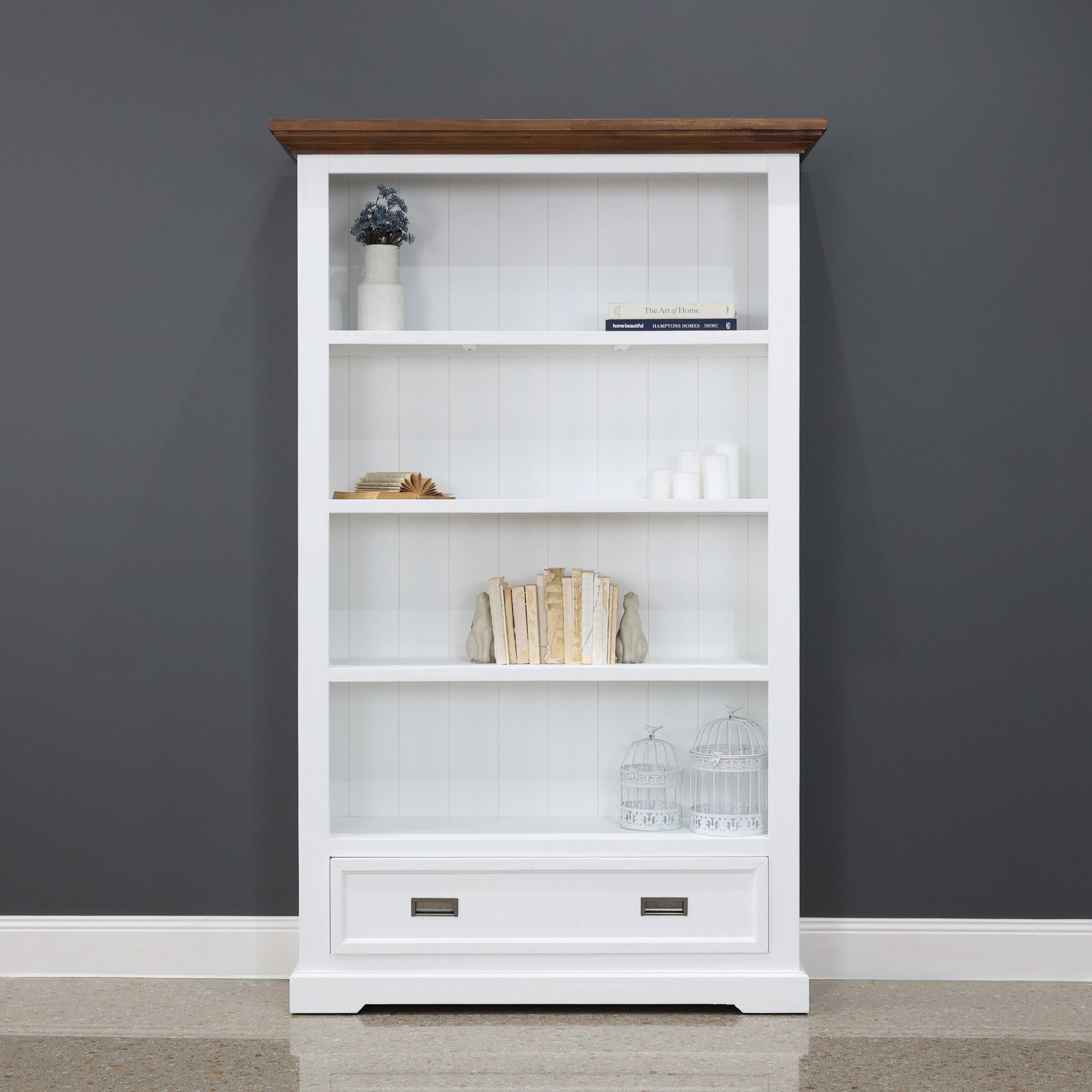 Provedore Two Tone Bookcase