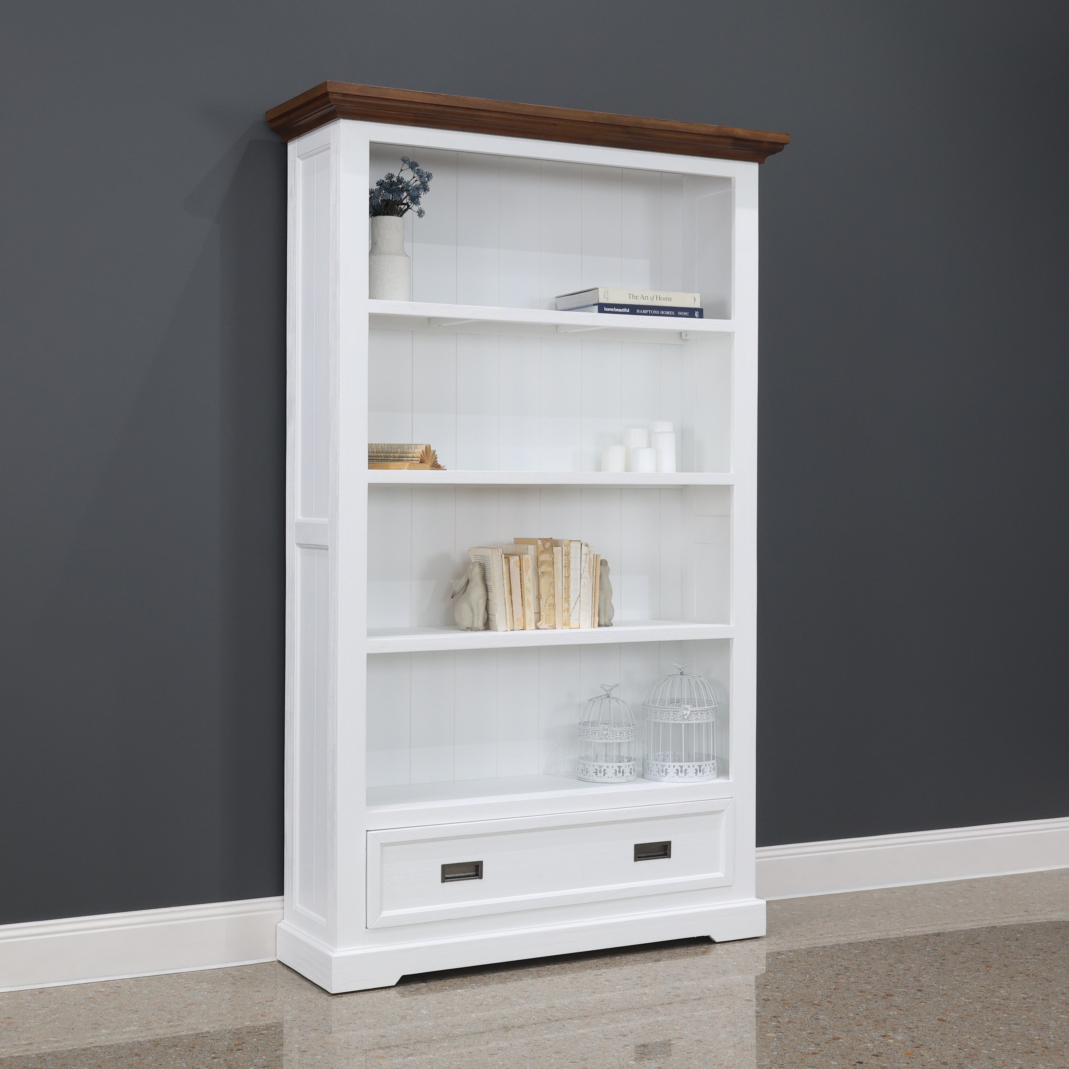 Provedore Two Tone Bookcase