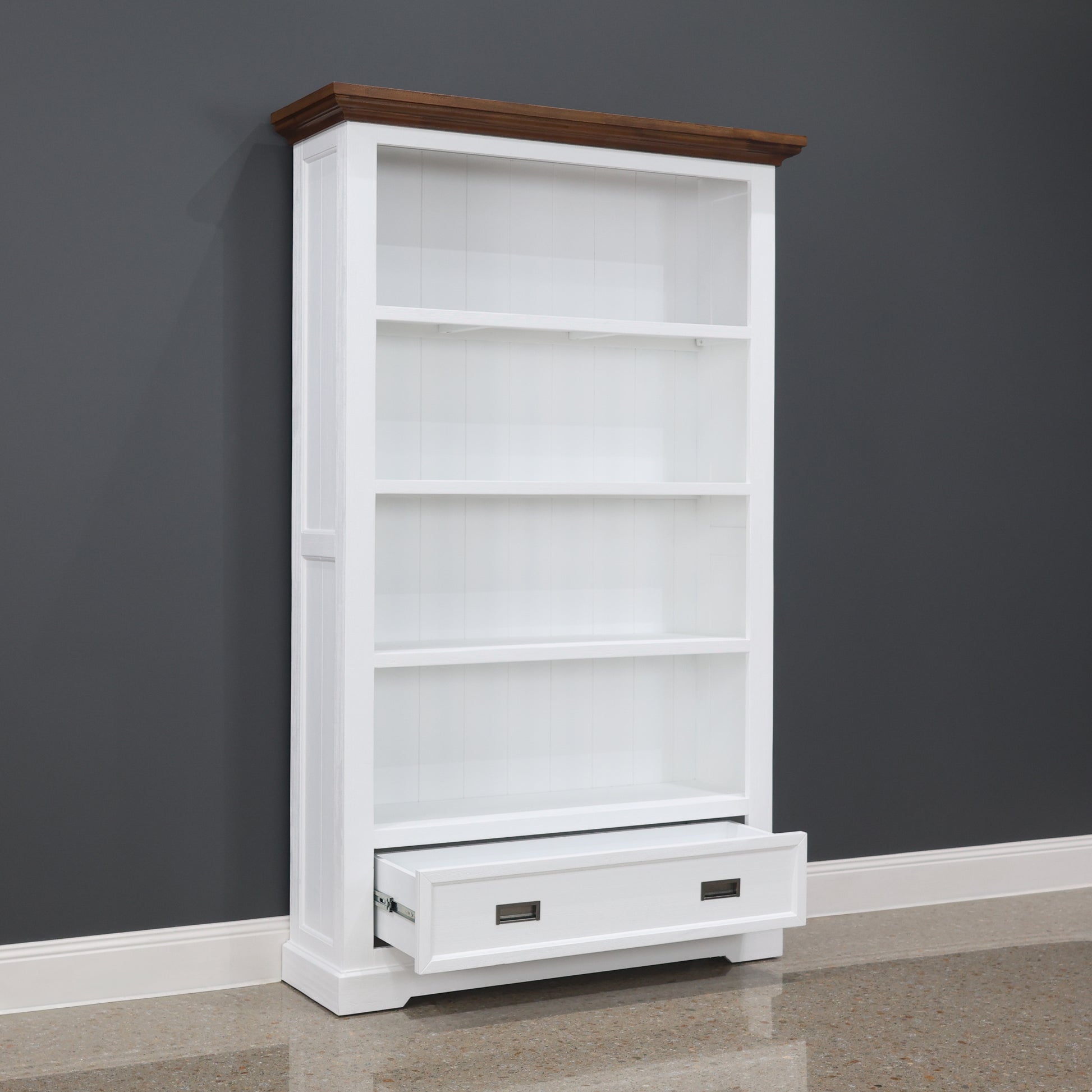 Provedore Two Tone Bookcase