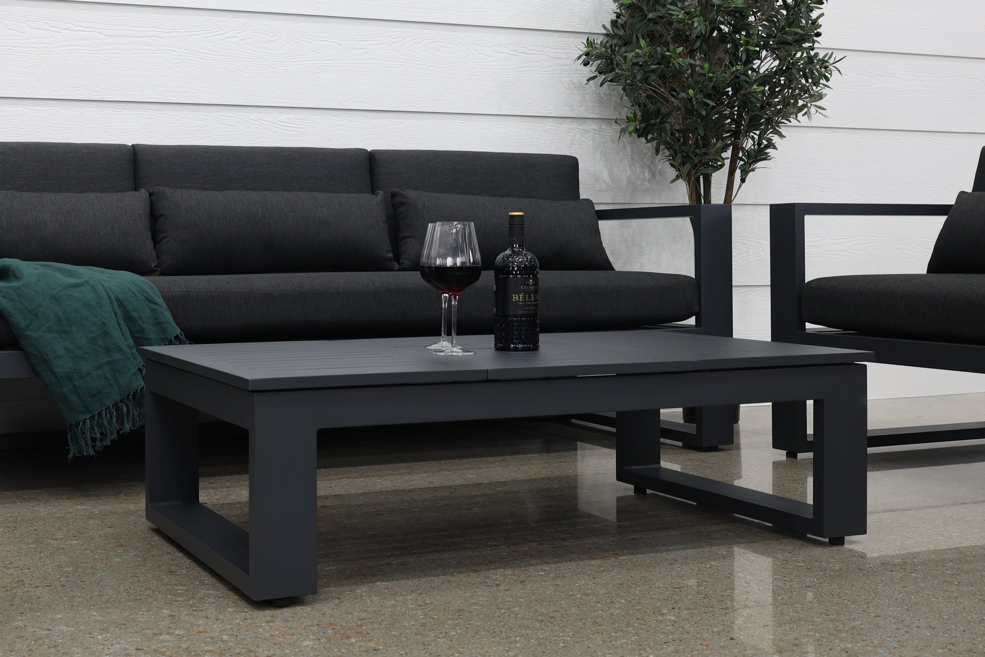 Mildura Coffee Table - Charcoal