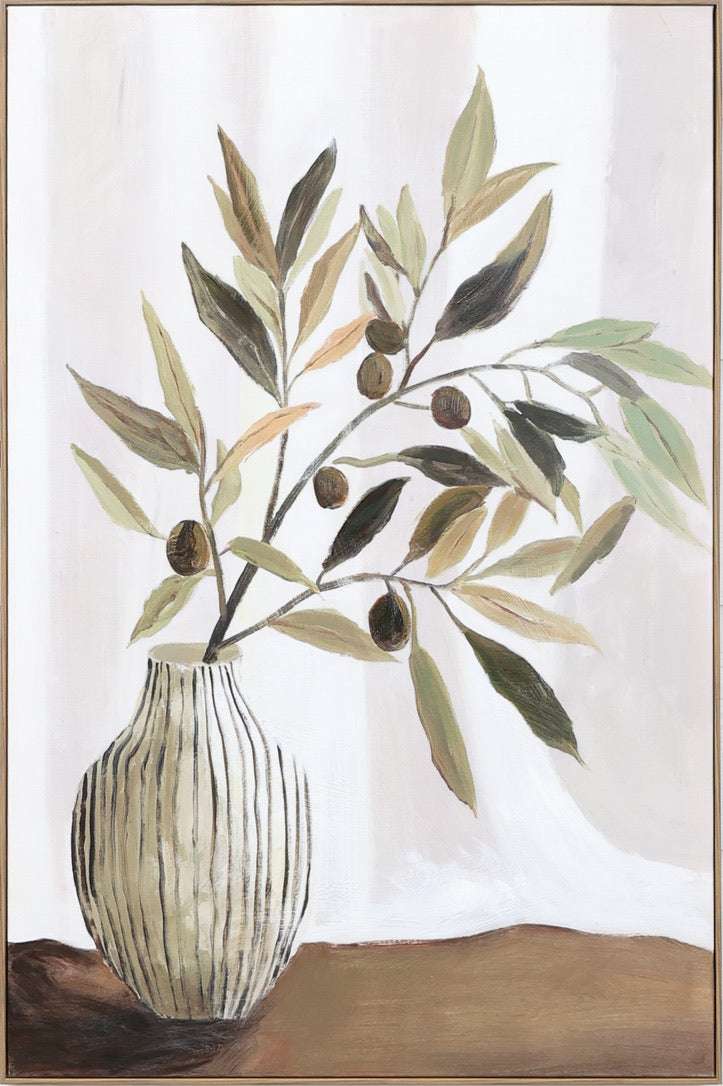 Olives To The Side Canvas