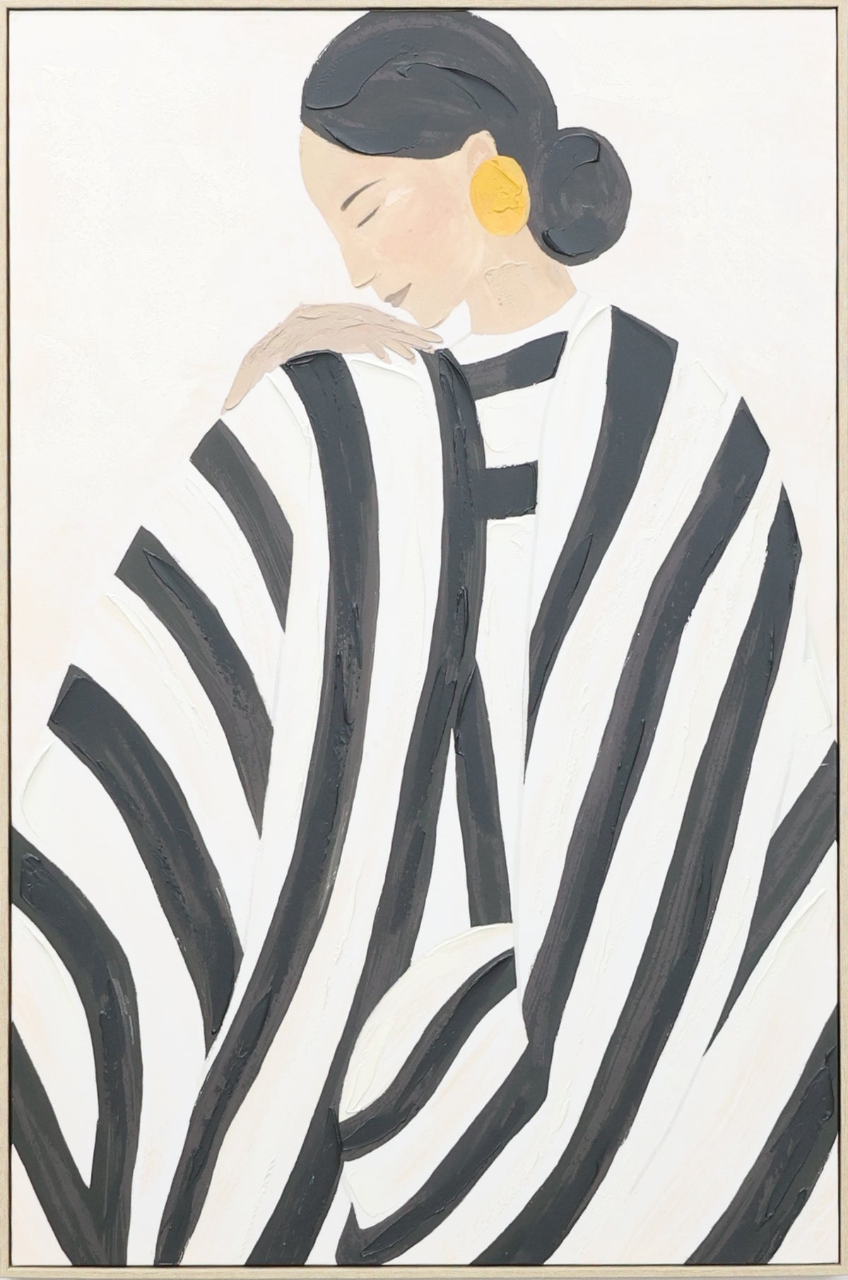 Pensive Pina Canvas