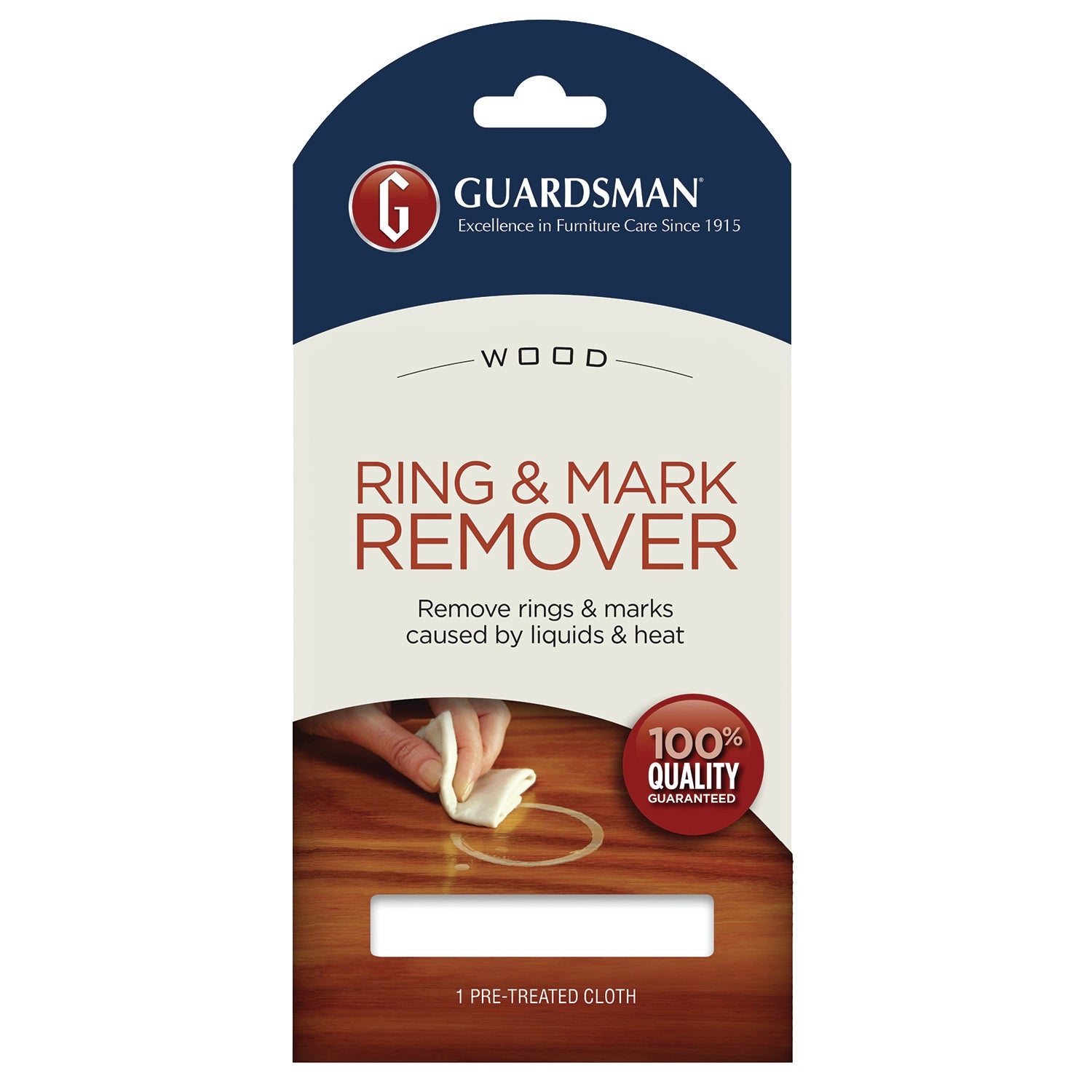 Guardsman Wood Ring and Mark Remover