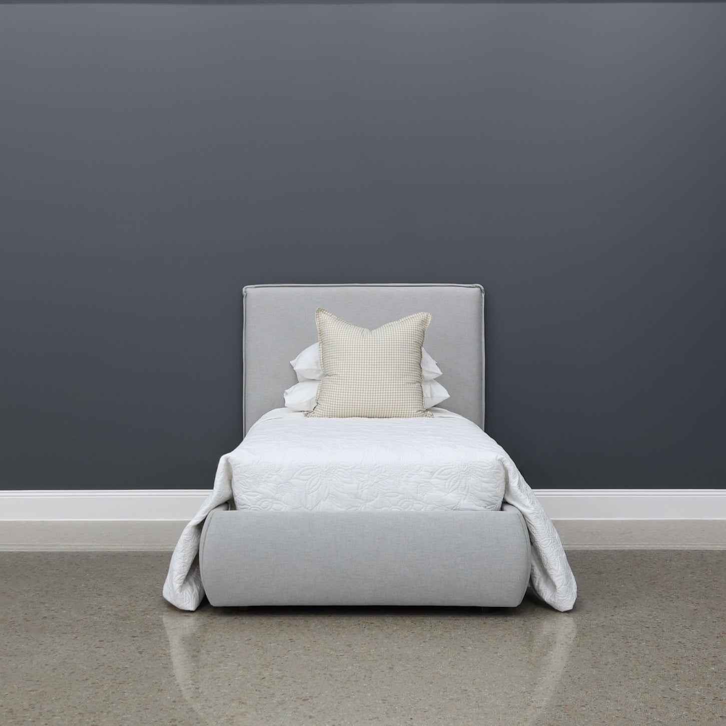Queenscliff Bed - Light Grey