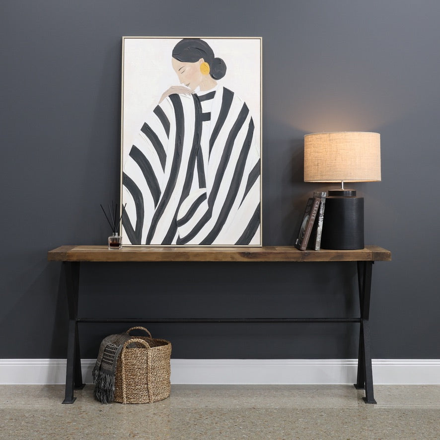 Pensive Pina Canvas