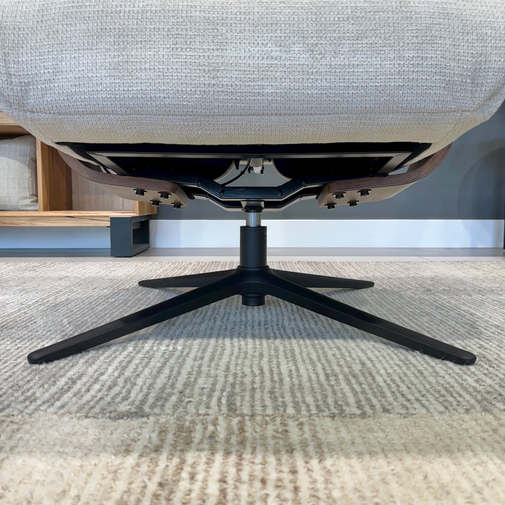 Seville Chair & Ottoman - Aragon