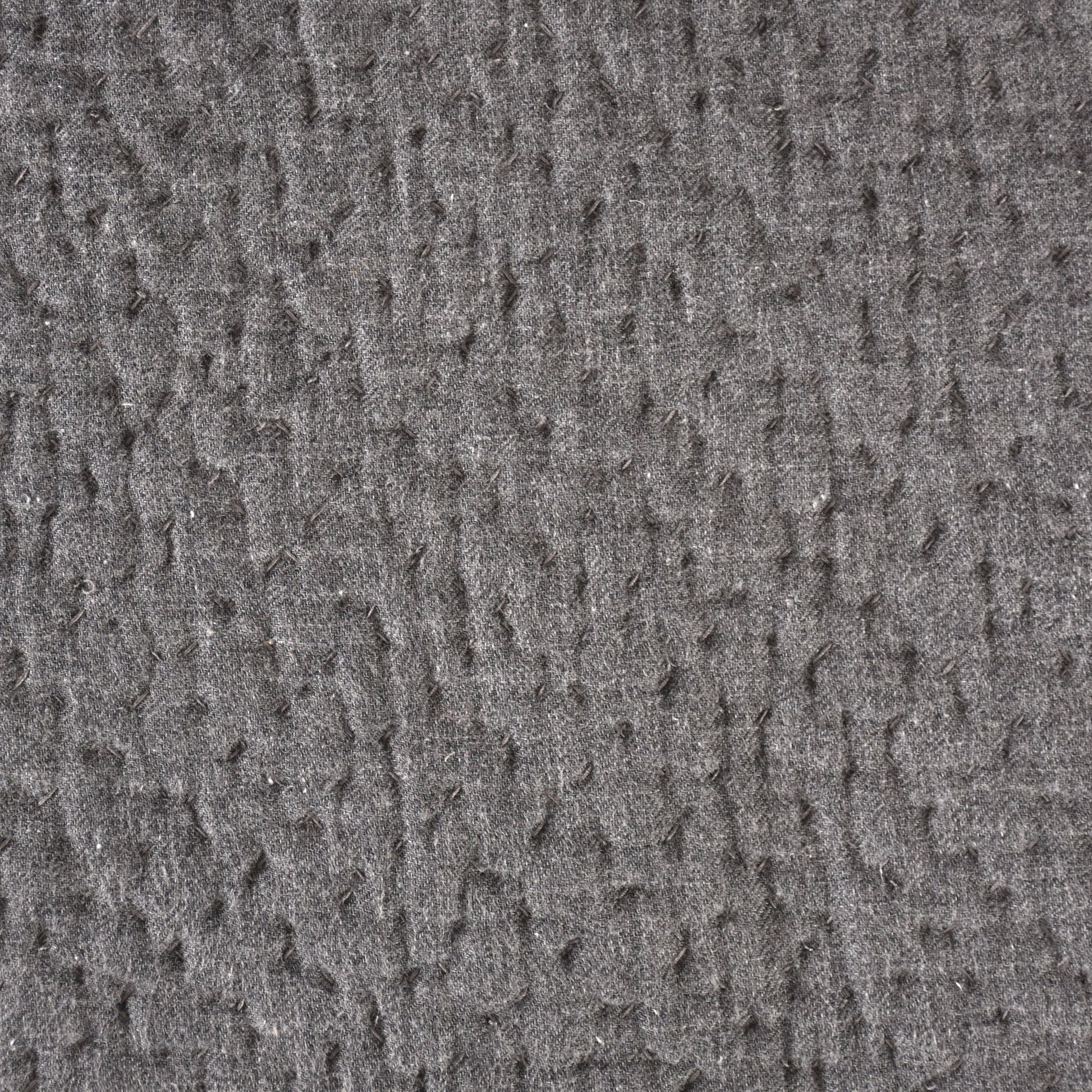 River Pair Standard Pillow Shams - Charcoal