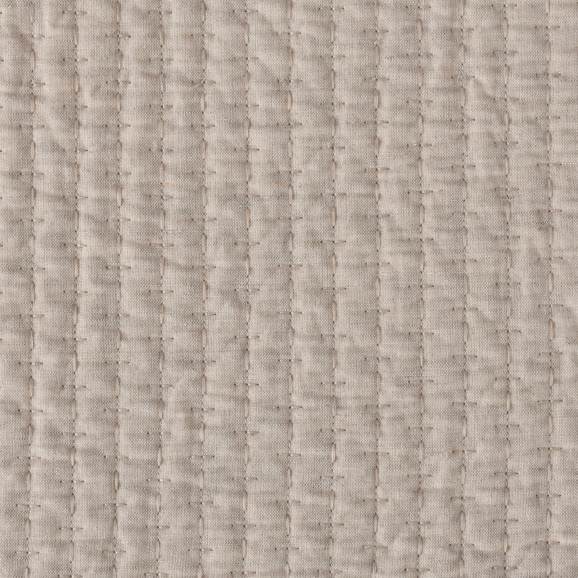 Hotham Pair European Pillow Shams - Natural