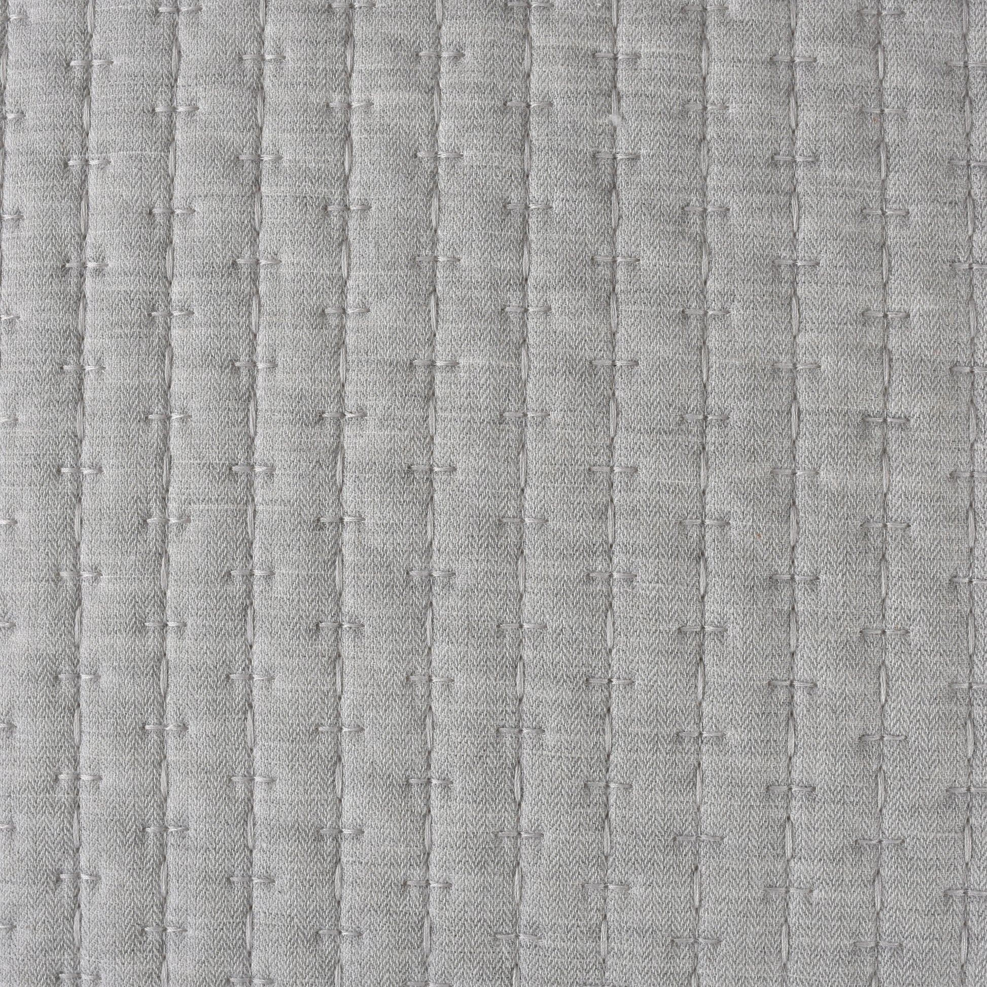 Hotham Bedspread Set - Includes Pair of Standard Pillow Shams - Silver