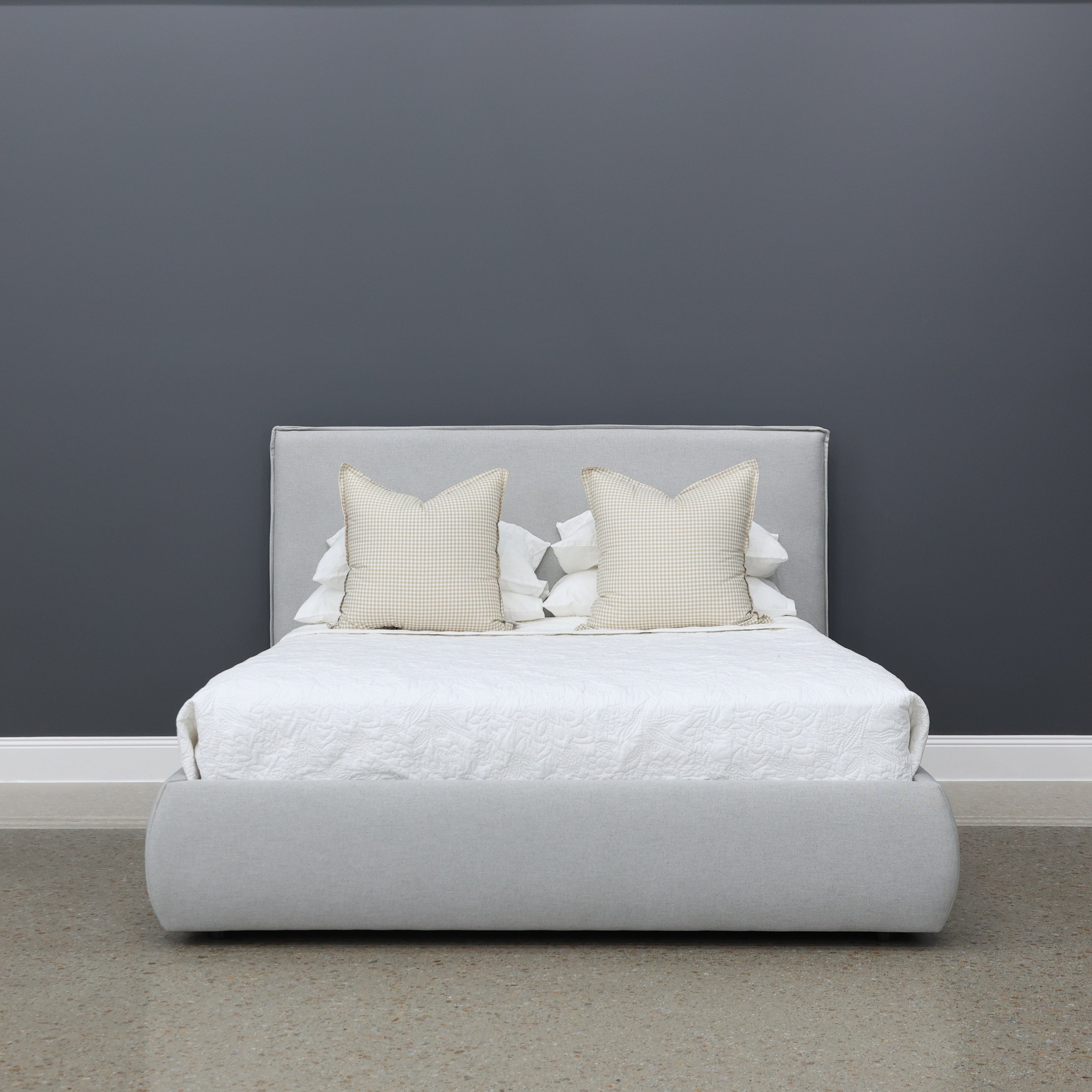 Queenscliff Bed - Light Grey