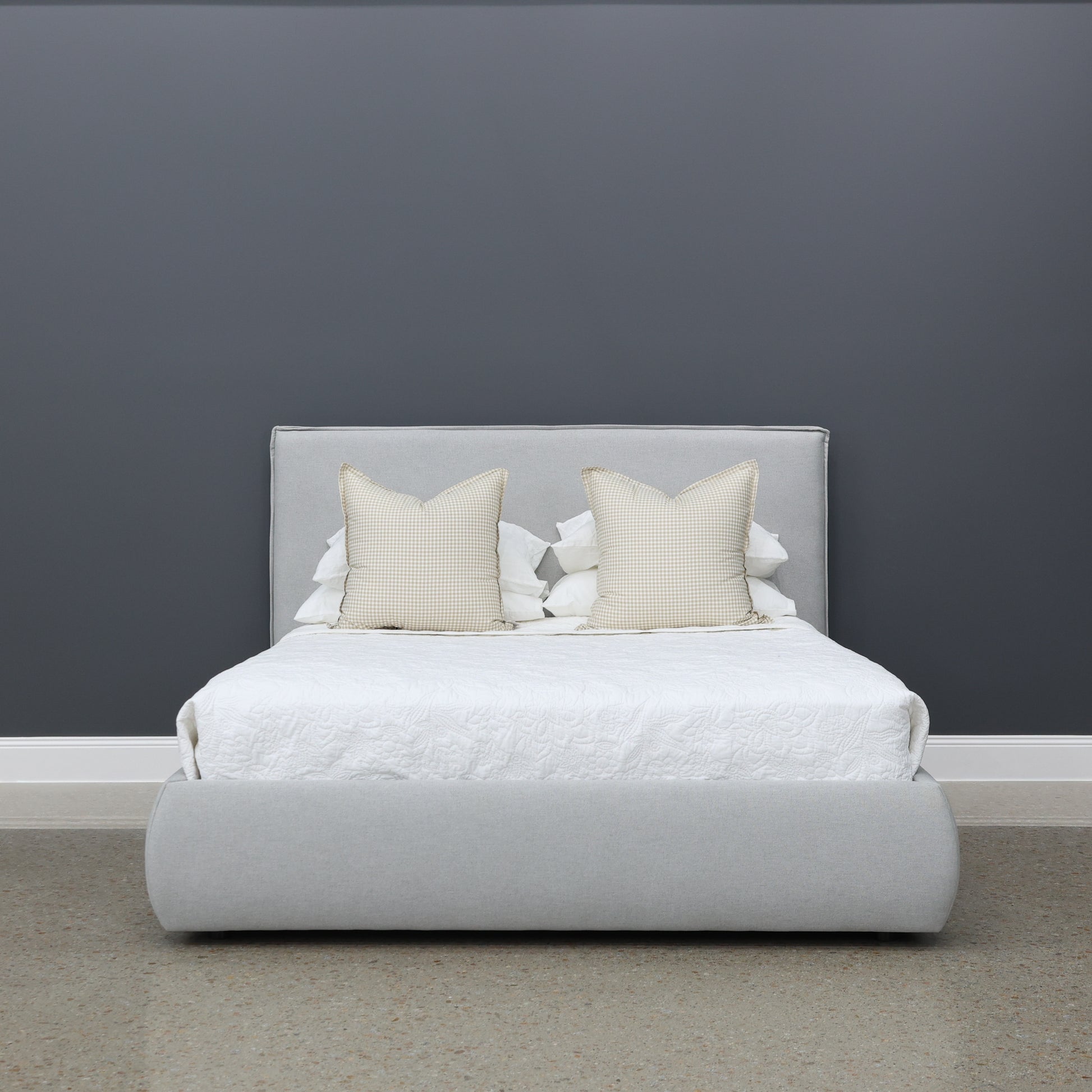 Queenscliff Bed - Light Grey