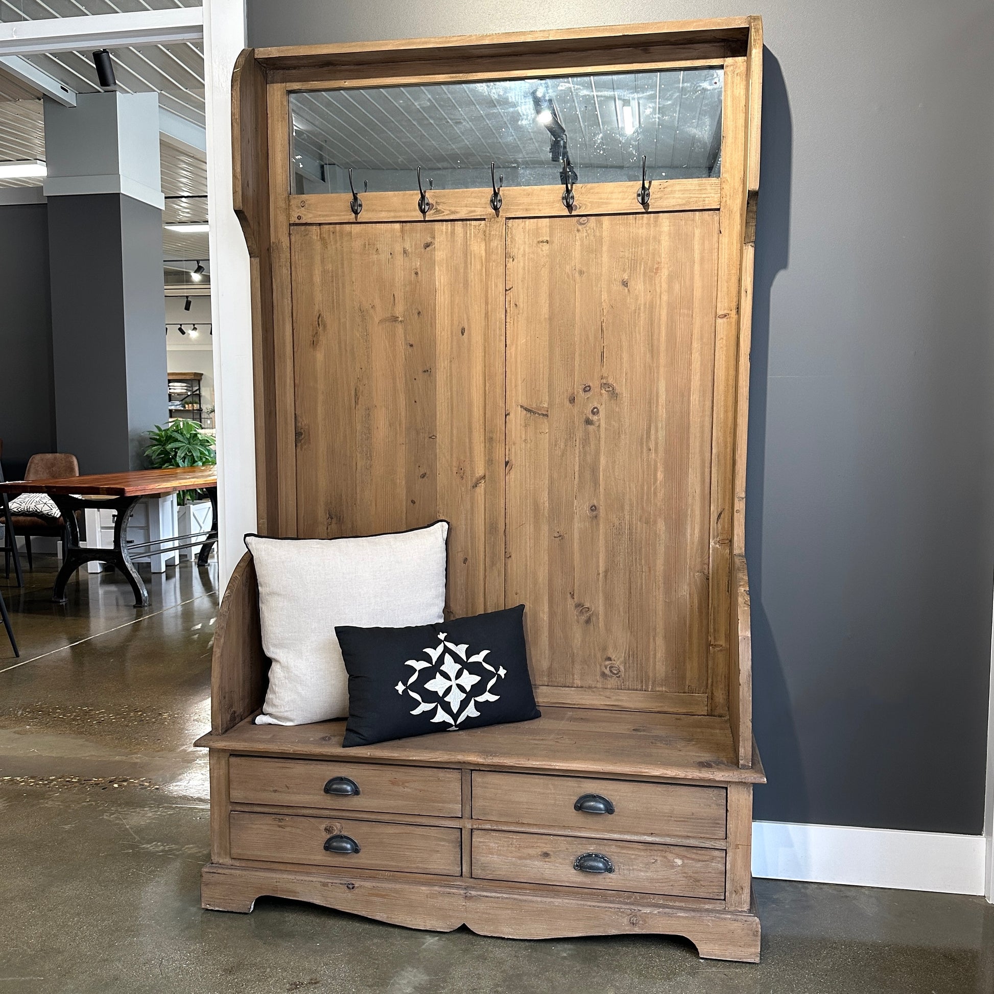 Henry Coat Rack w/ 4 Drawers