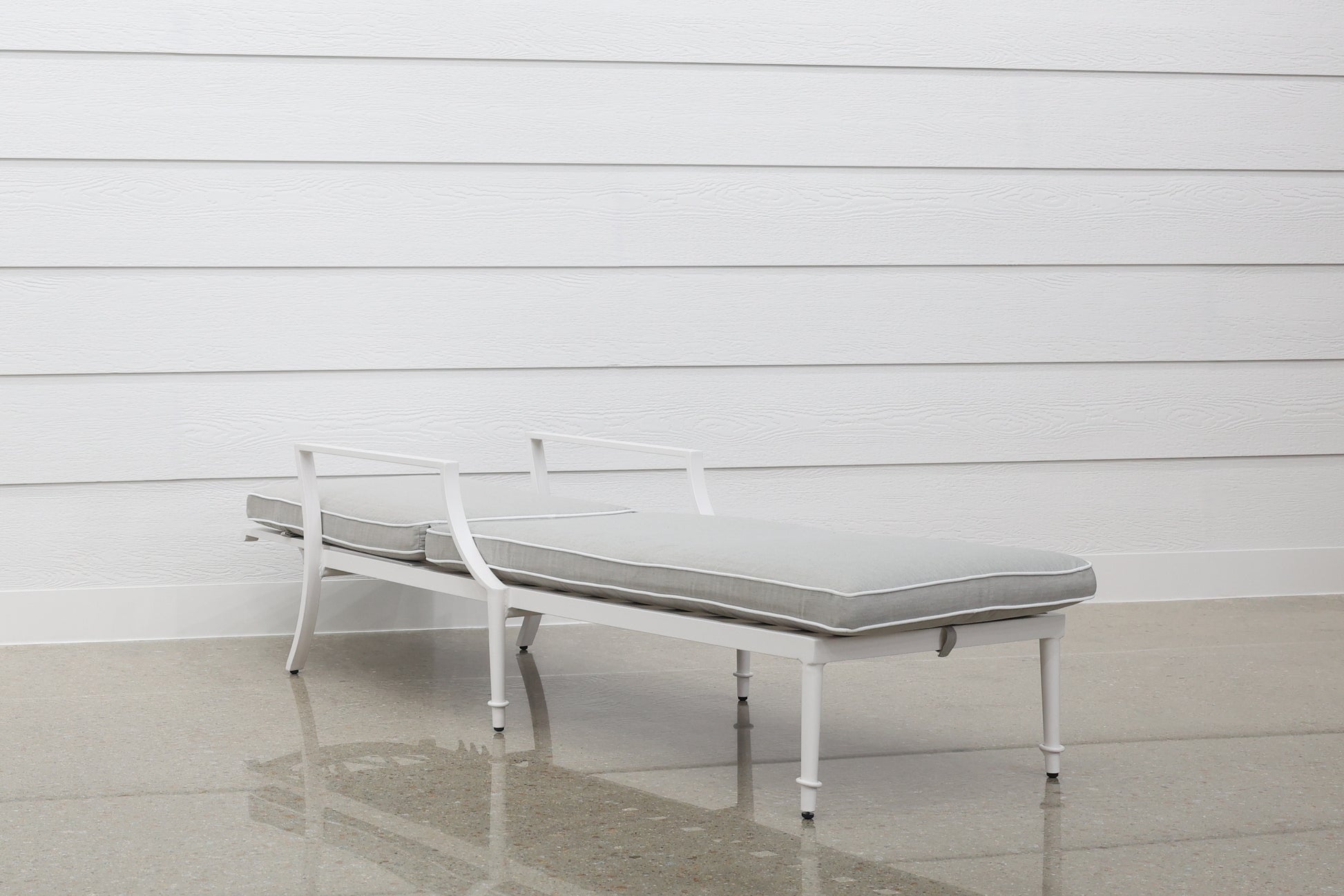 Elmore Sun Lounge Set Of 2 - White