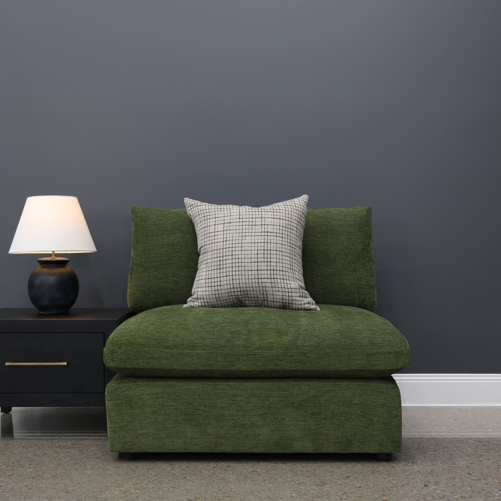 Richmond Armless Chair - Fern