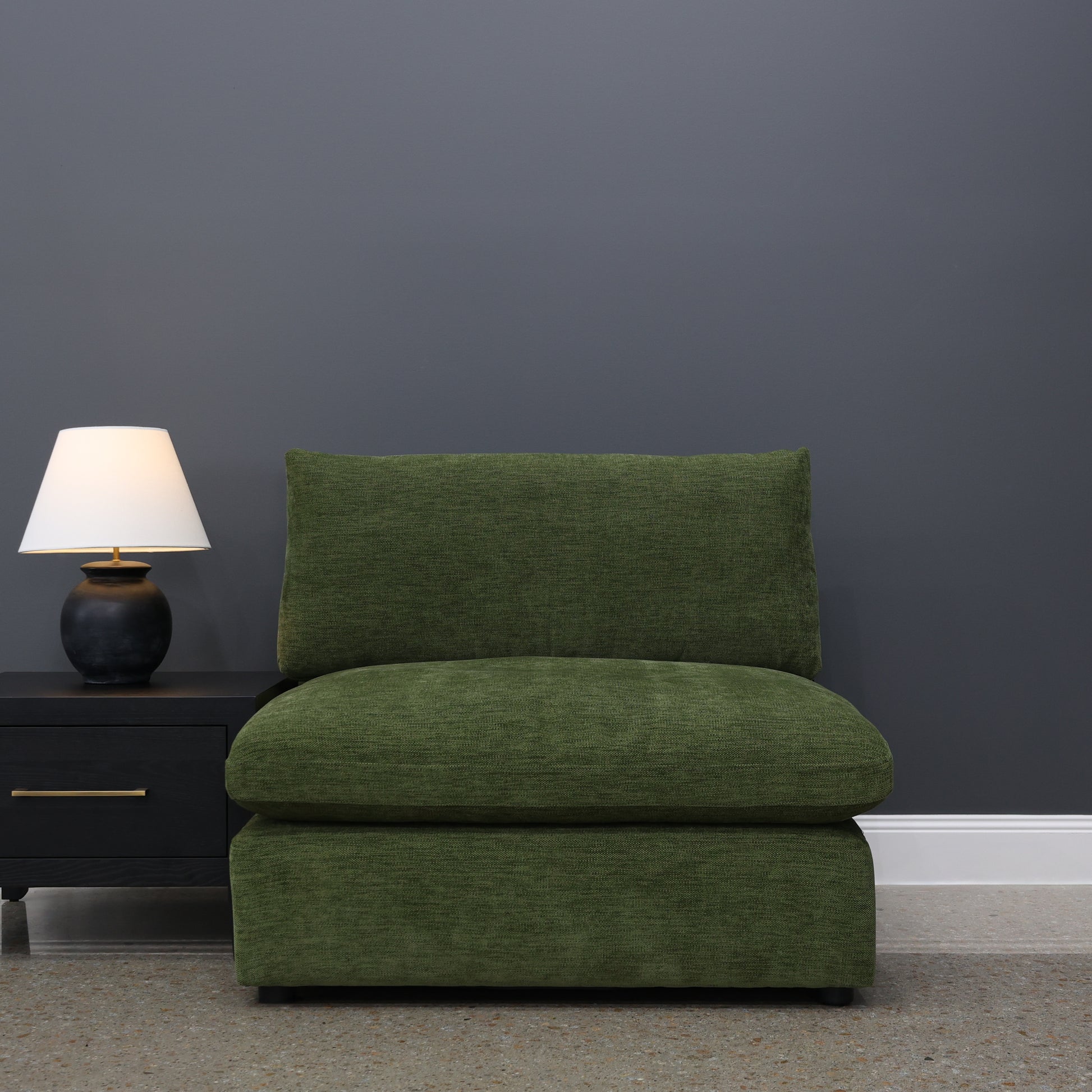 Richmond Armless Chair - Fern