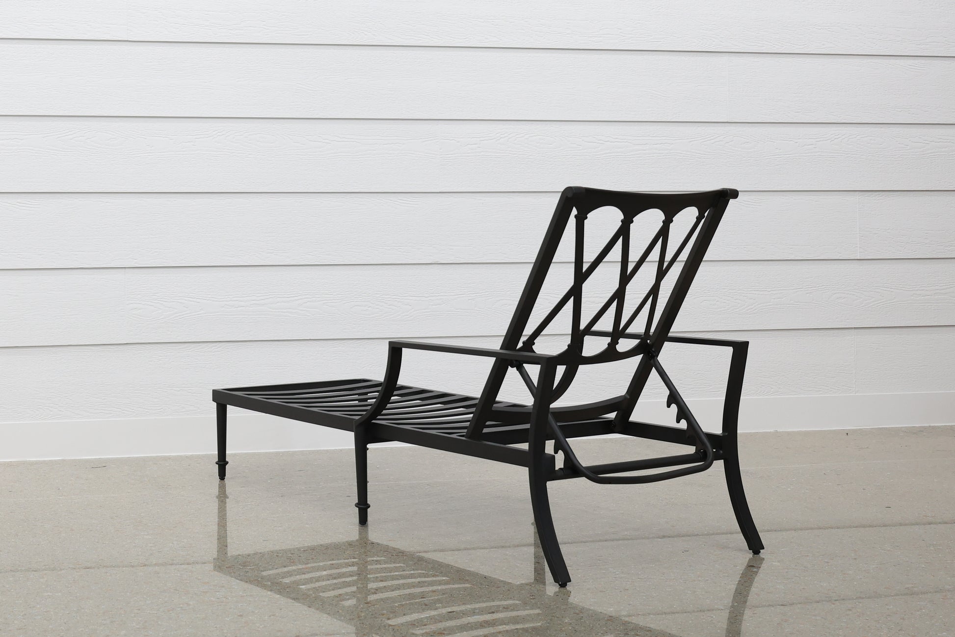 Elmore Sun Lounge Set Of 2 - Rustic Black
