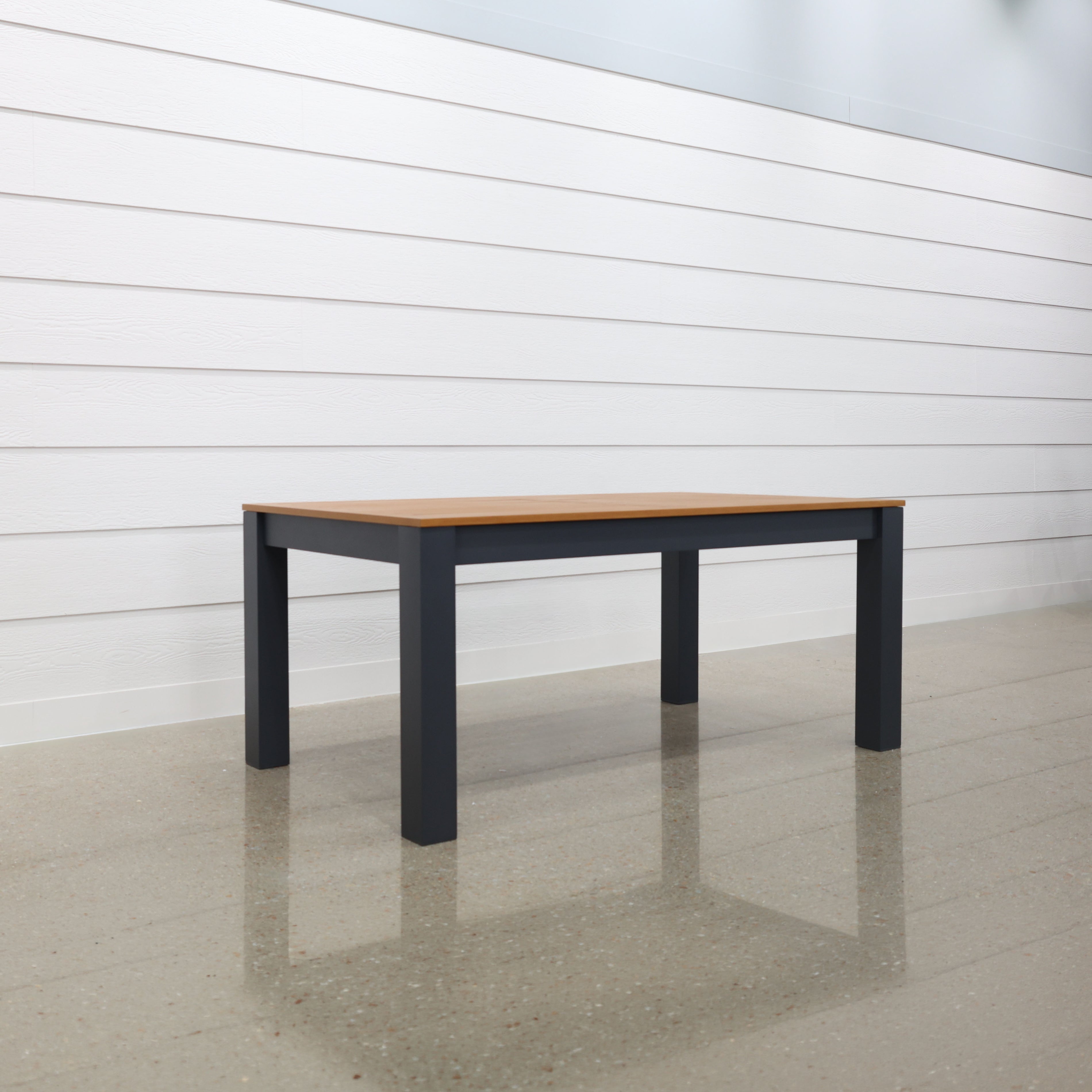 Mildura Rectangle Dining Table - Charcoal