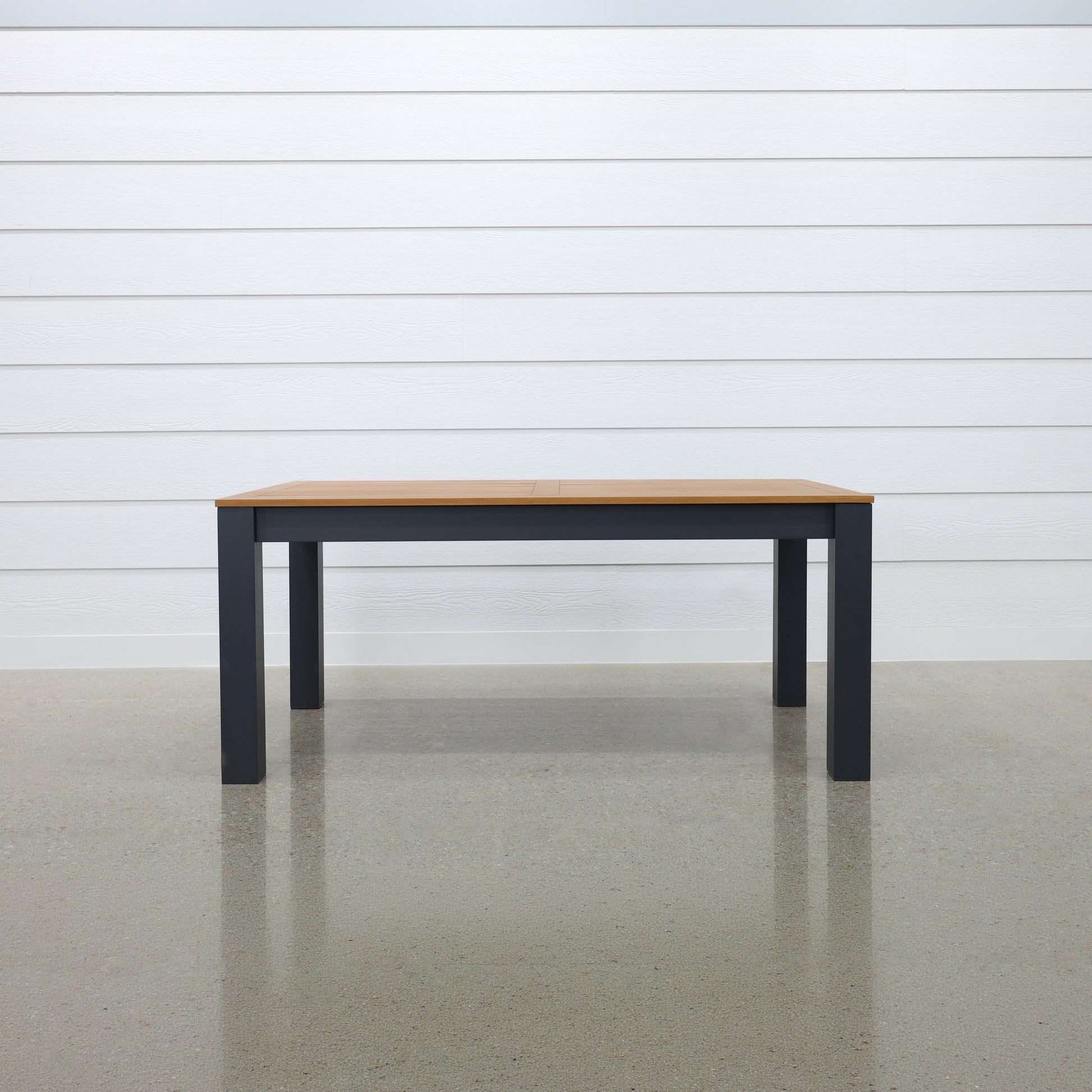 Mildura Rectangle Dining Table - Charcoal