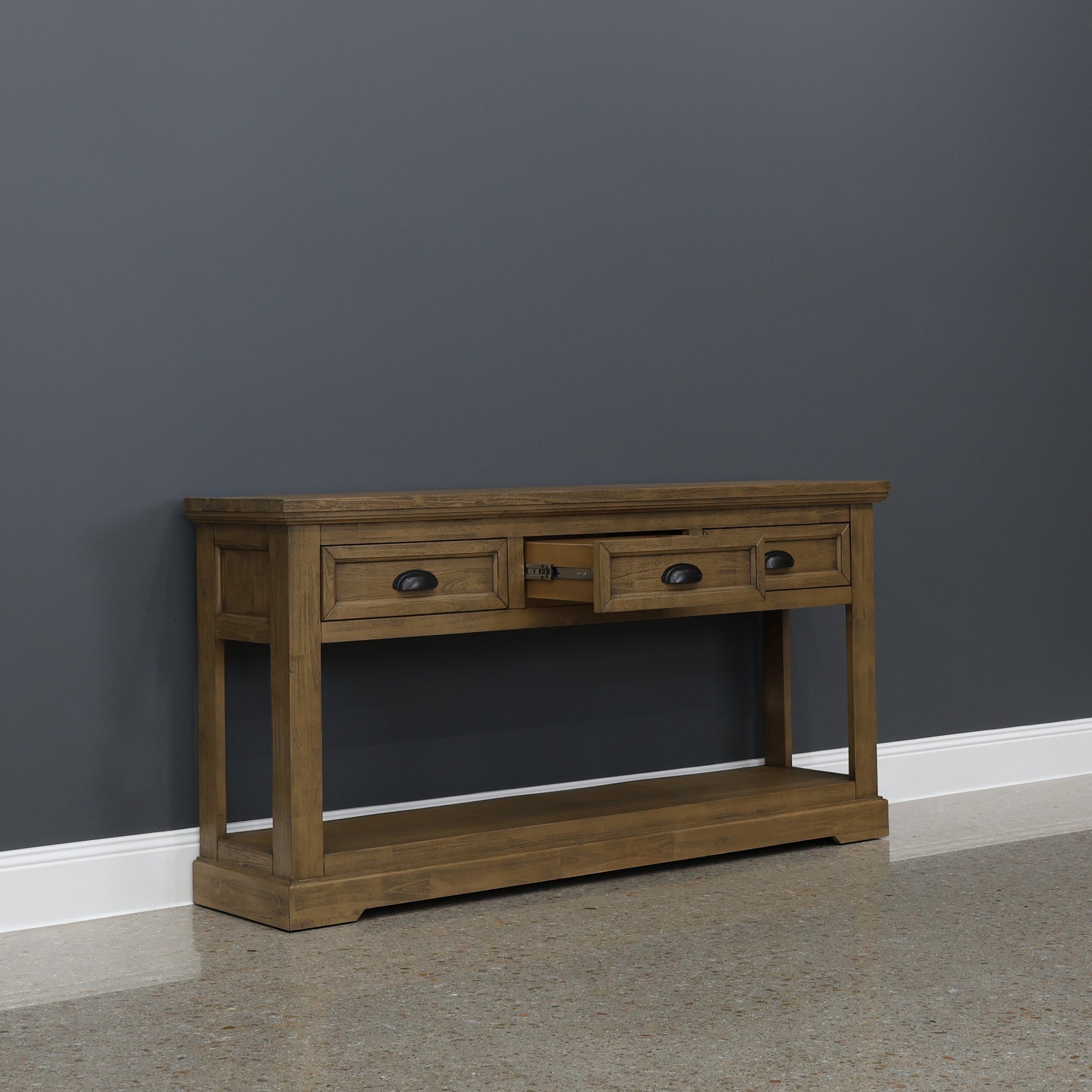 Macedon Console Table w/ 3 Drawers