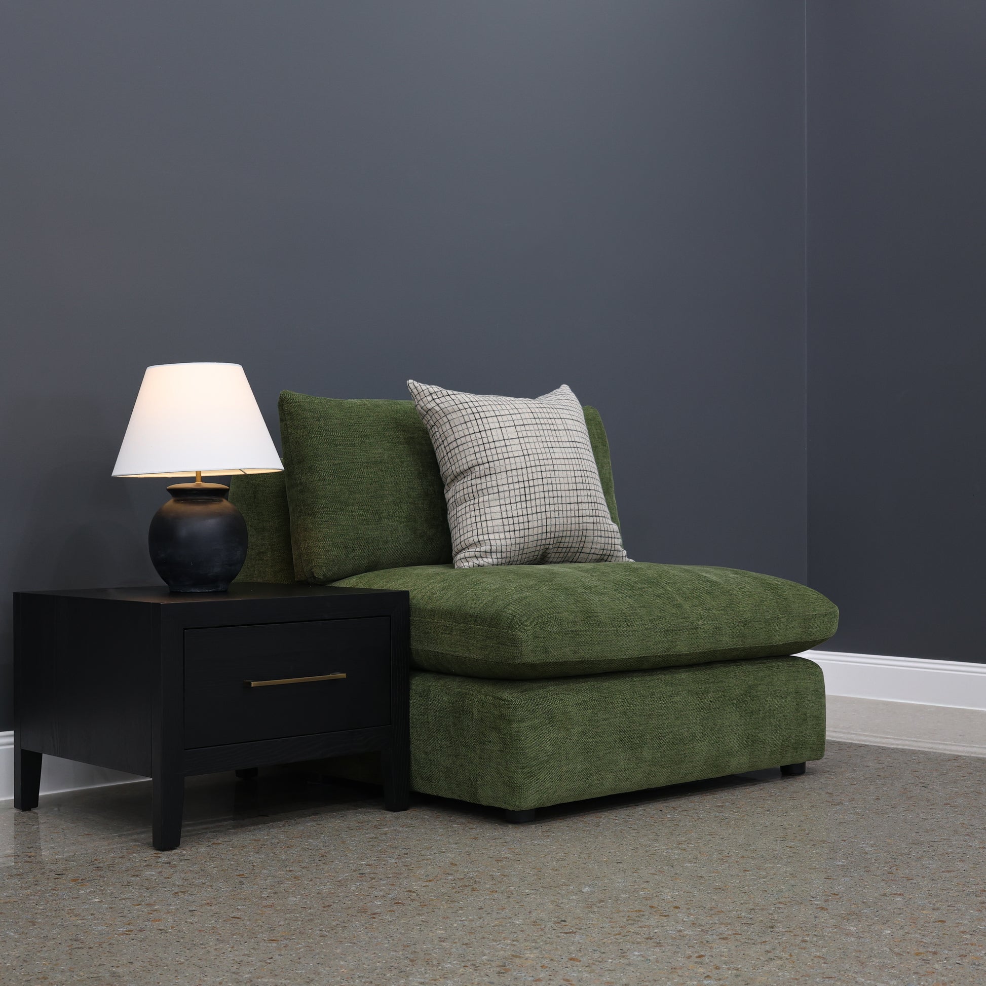 Richmond Armless Chair - Fern