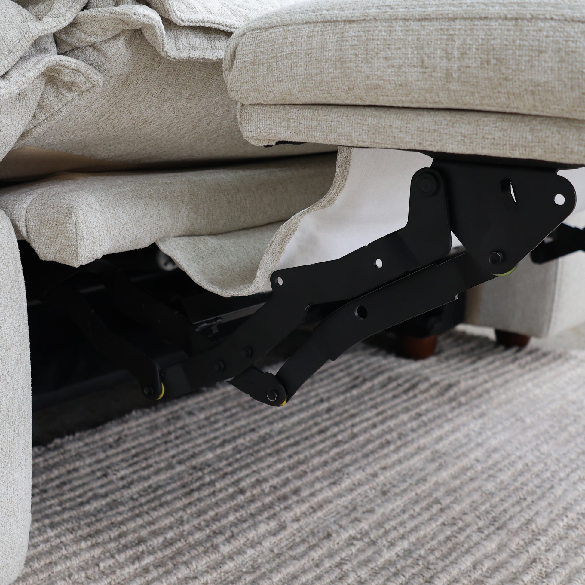 Portland Electric Reclining 2 Seater - Shell (Water Repellent Fabric)