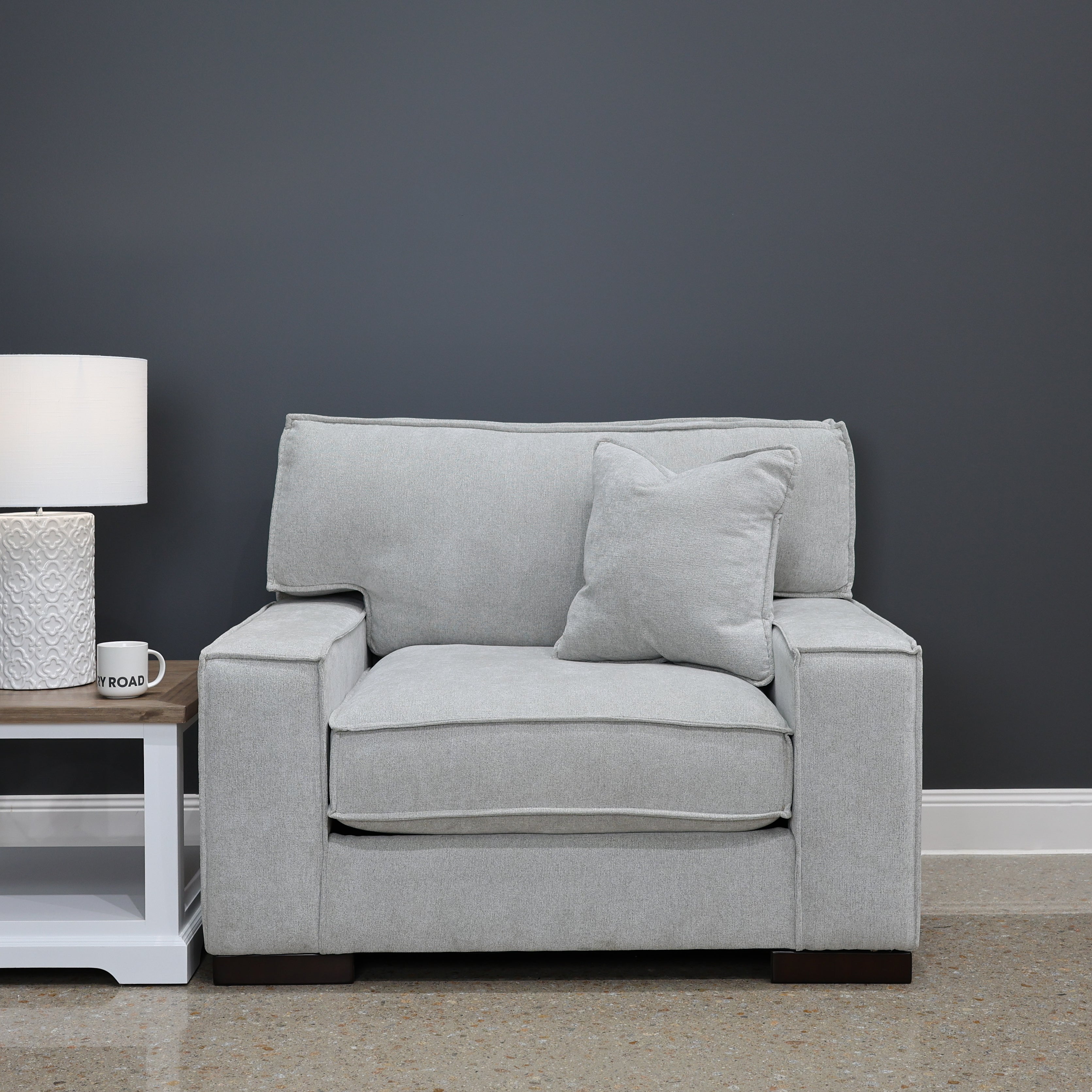 Gembrook Chair and a Half - Light Grey