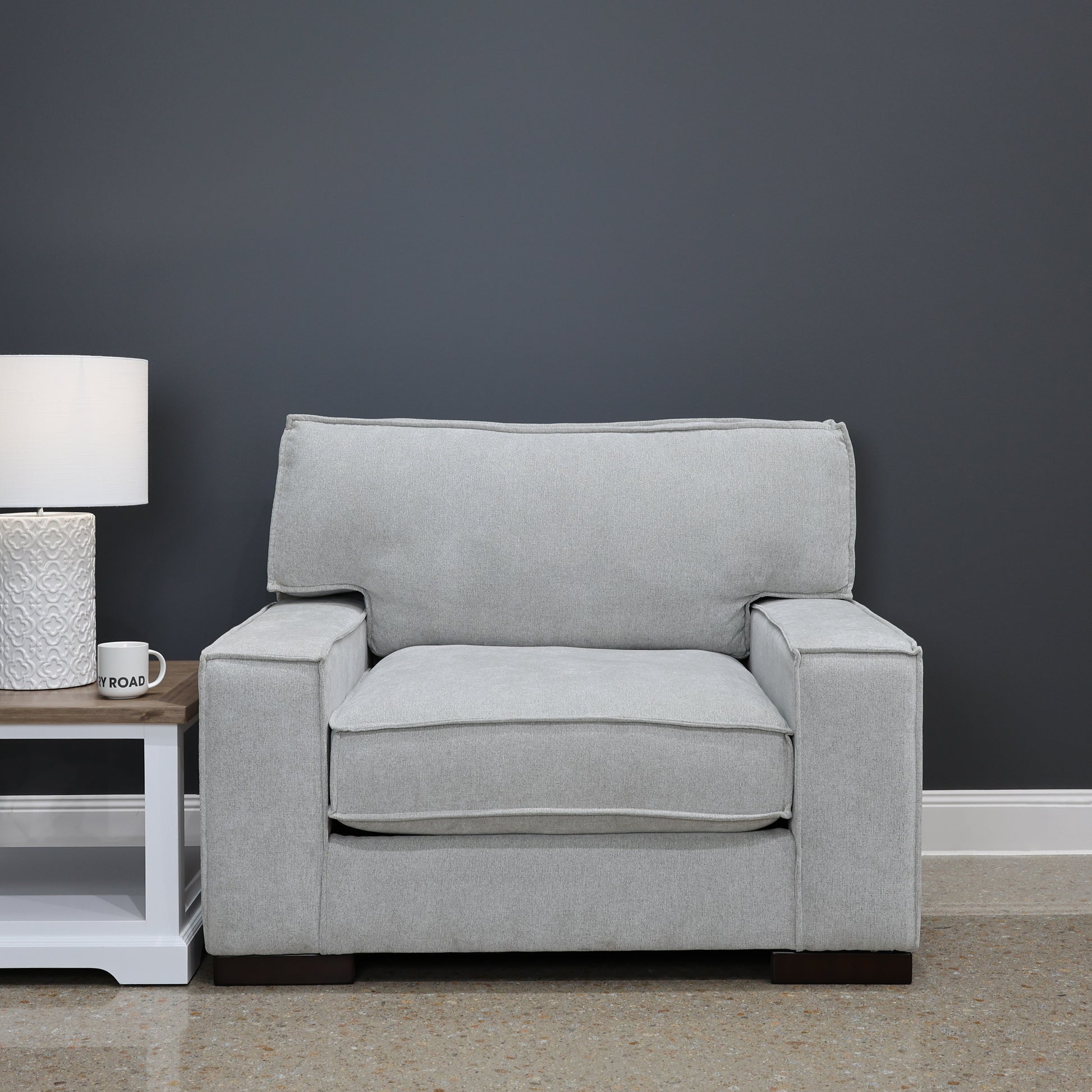 Gembrook Chair and a Half - Light Grey