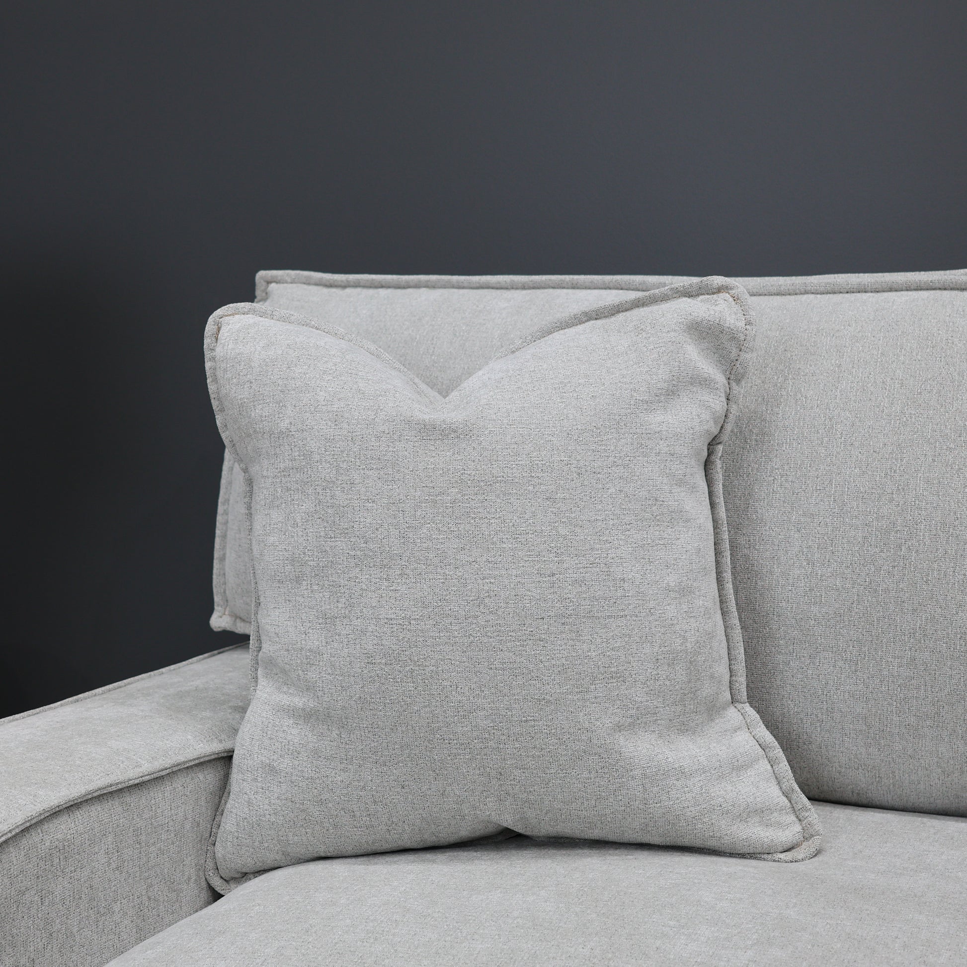 Gembrook Corner Lounge - Light Grey