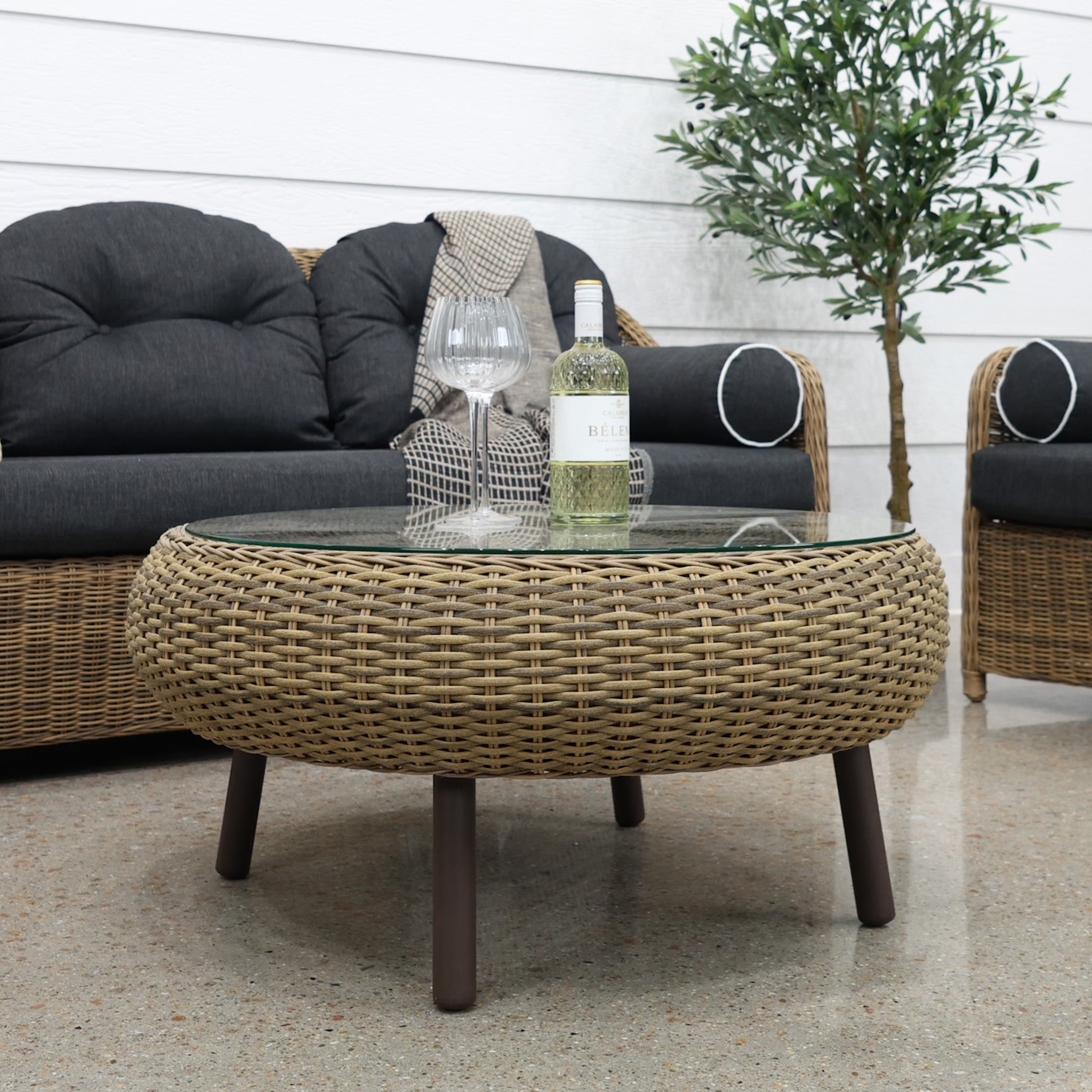 Mulwala Coffee Table - Brushed Wheat