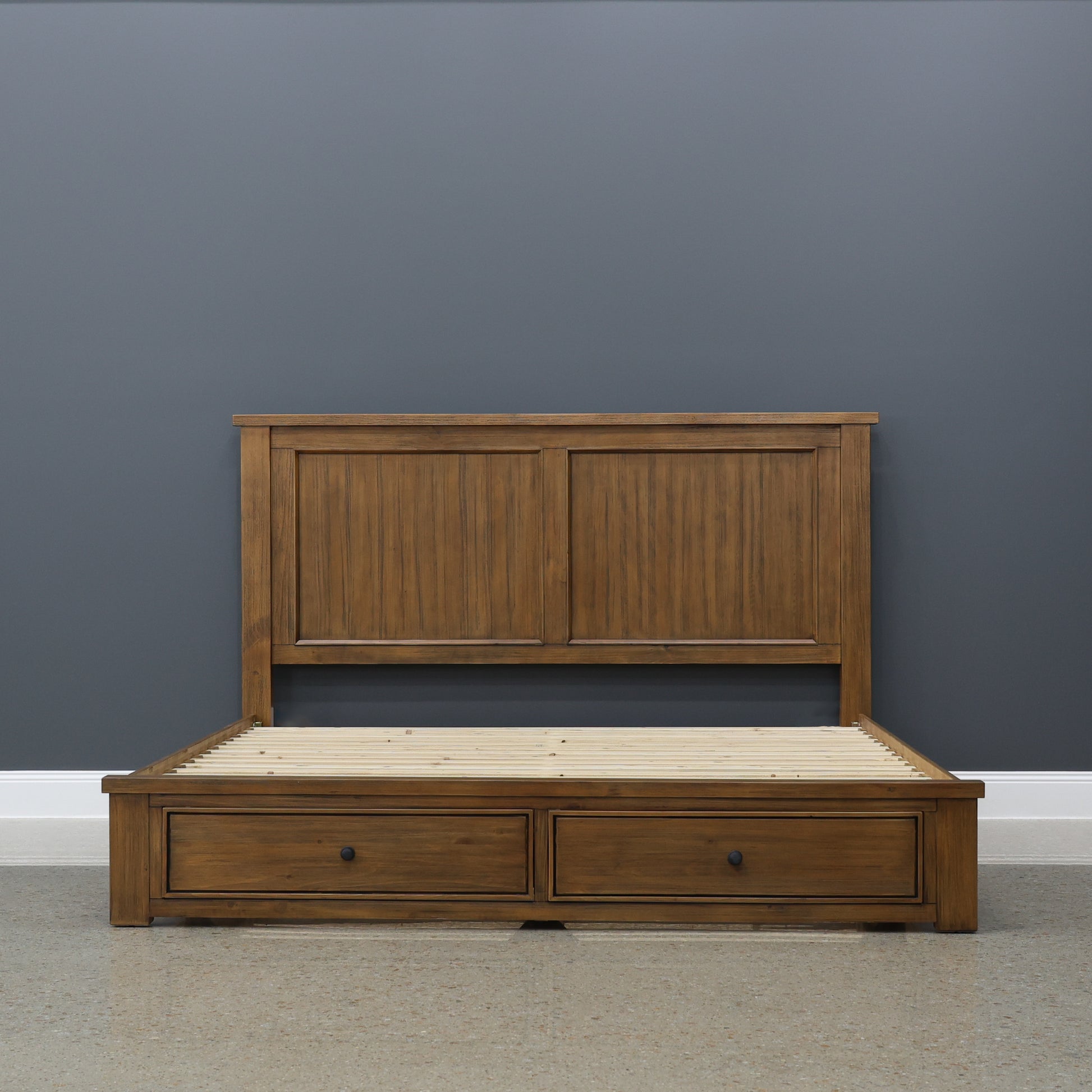 Leura Bed w/ 2 Storage Drawers