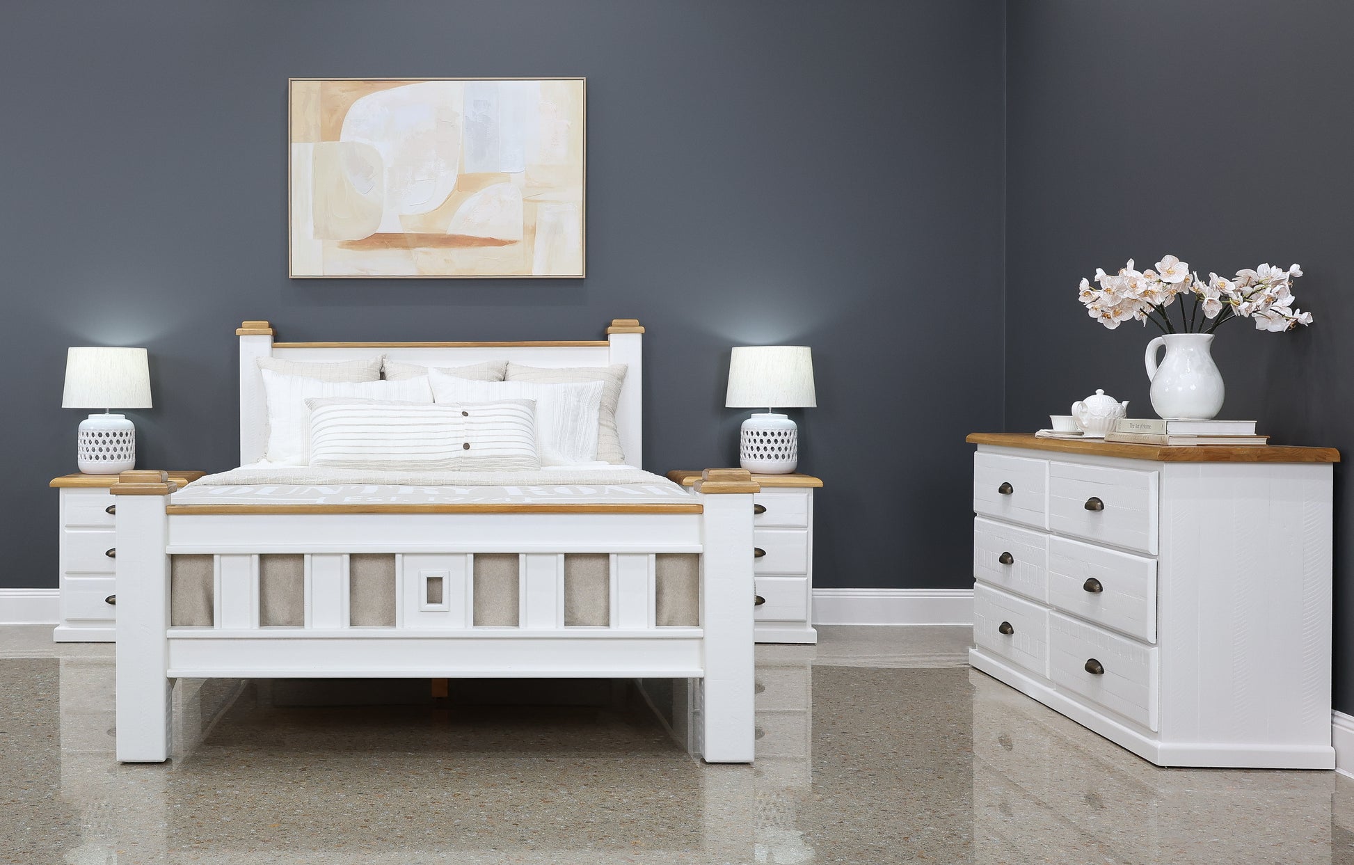 Springhurst Bed - Two Tone