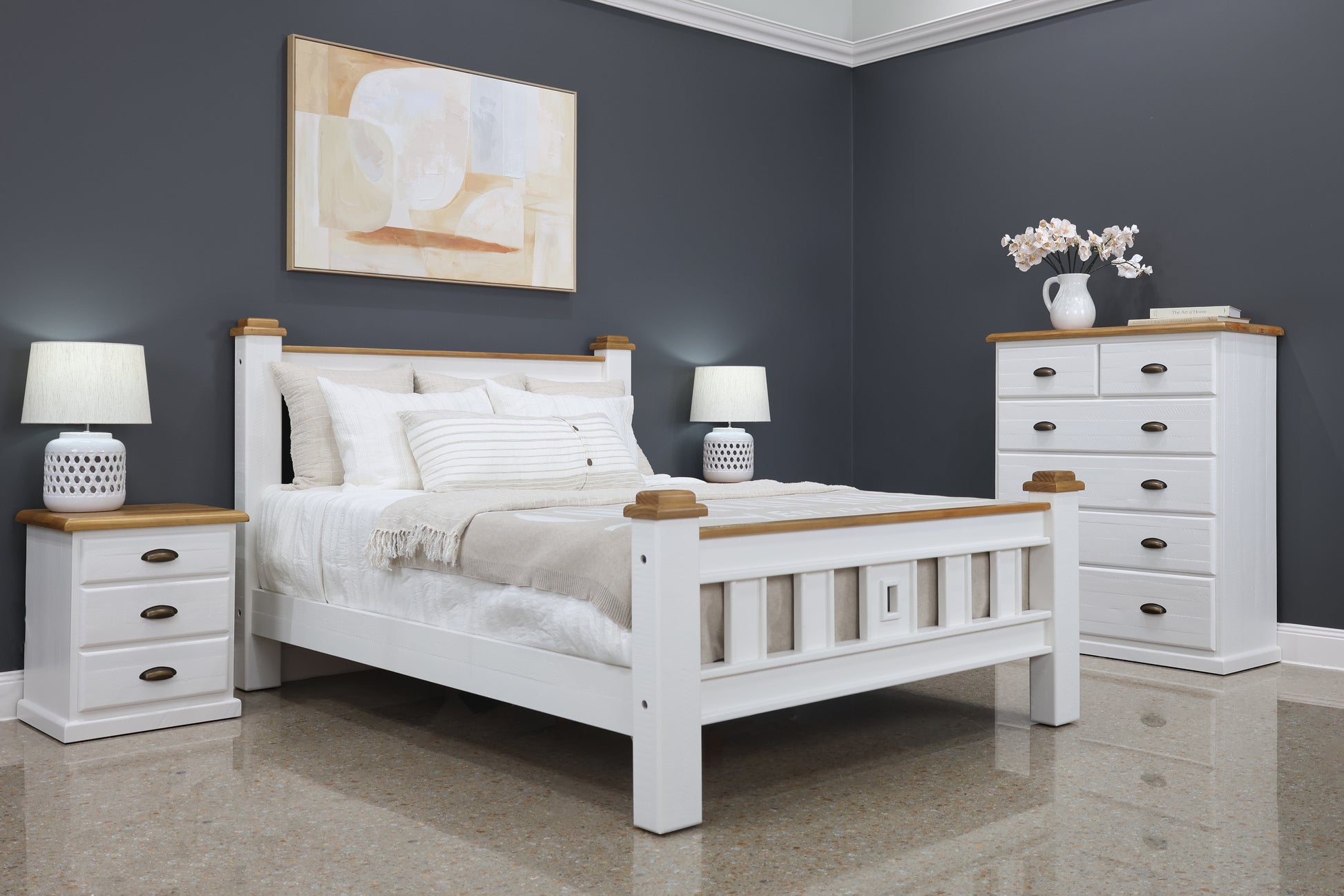 Springhurst Bed - Two Tone