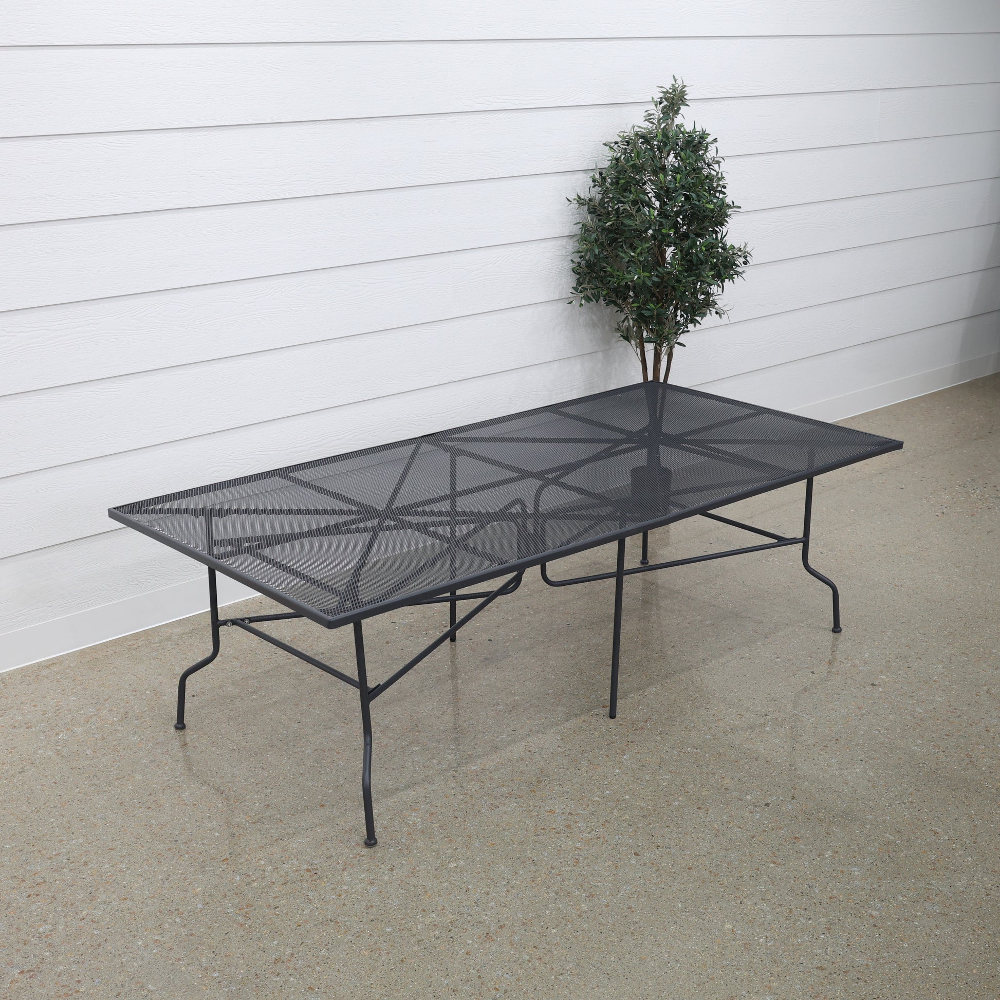 Outback Steel Rectangular Table 204cm
