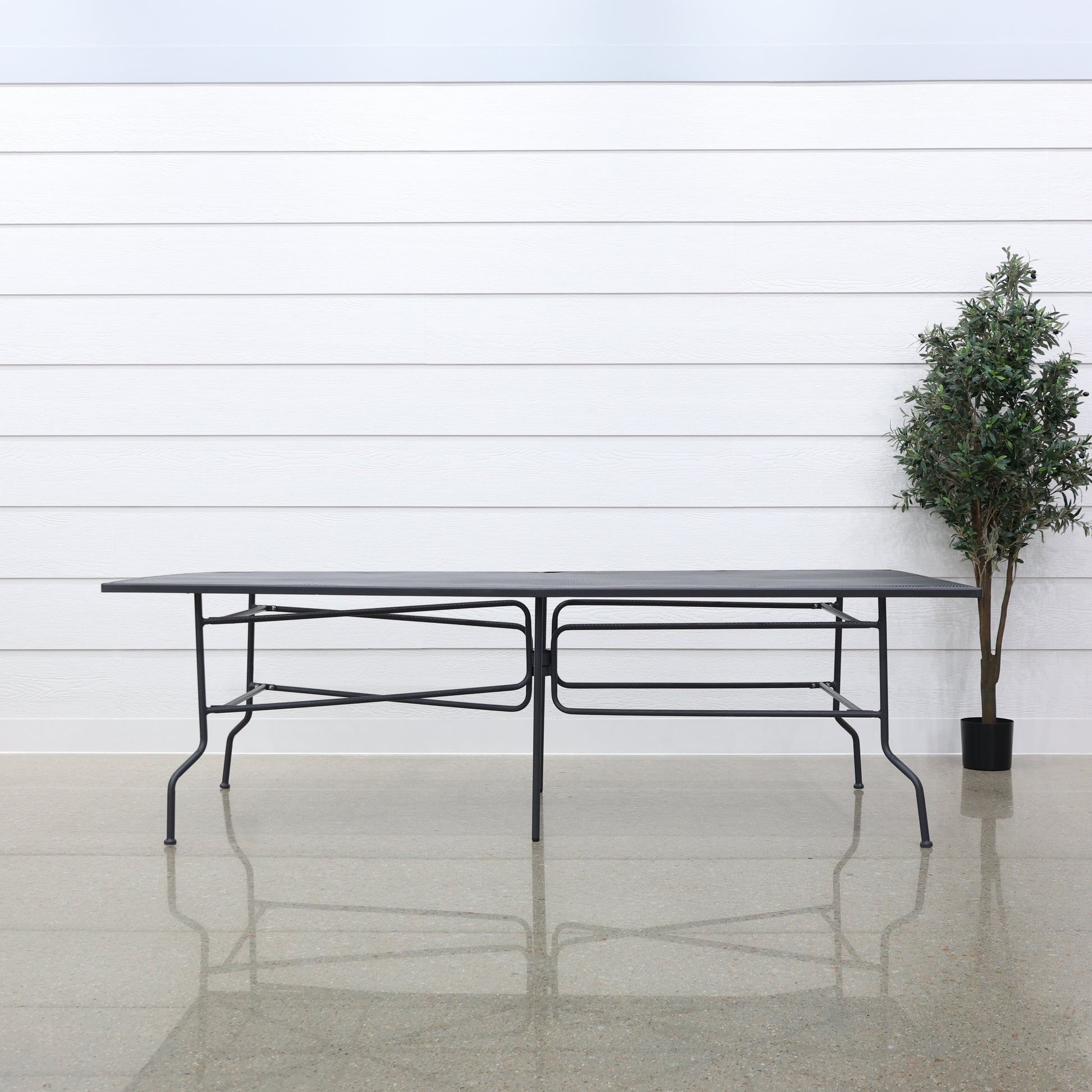 Outback Steel Rectangular Table 204cm