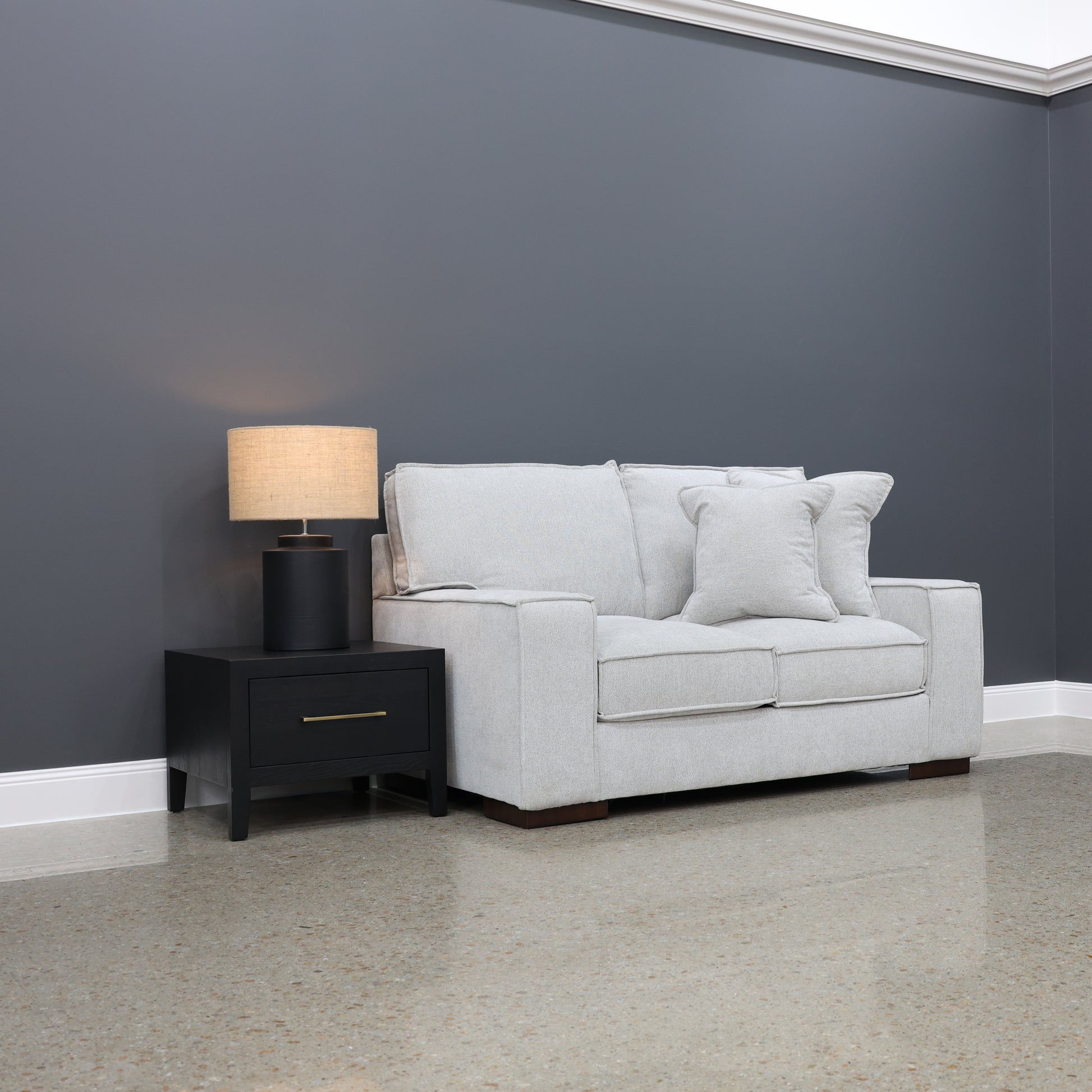 Gembrook Loveseat - Light Grey