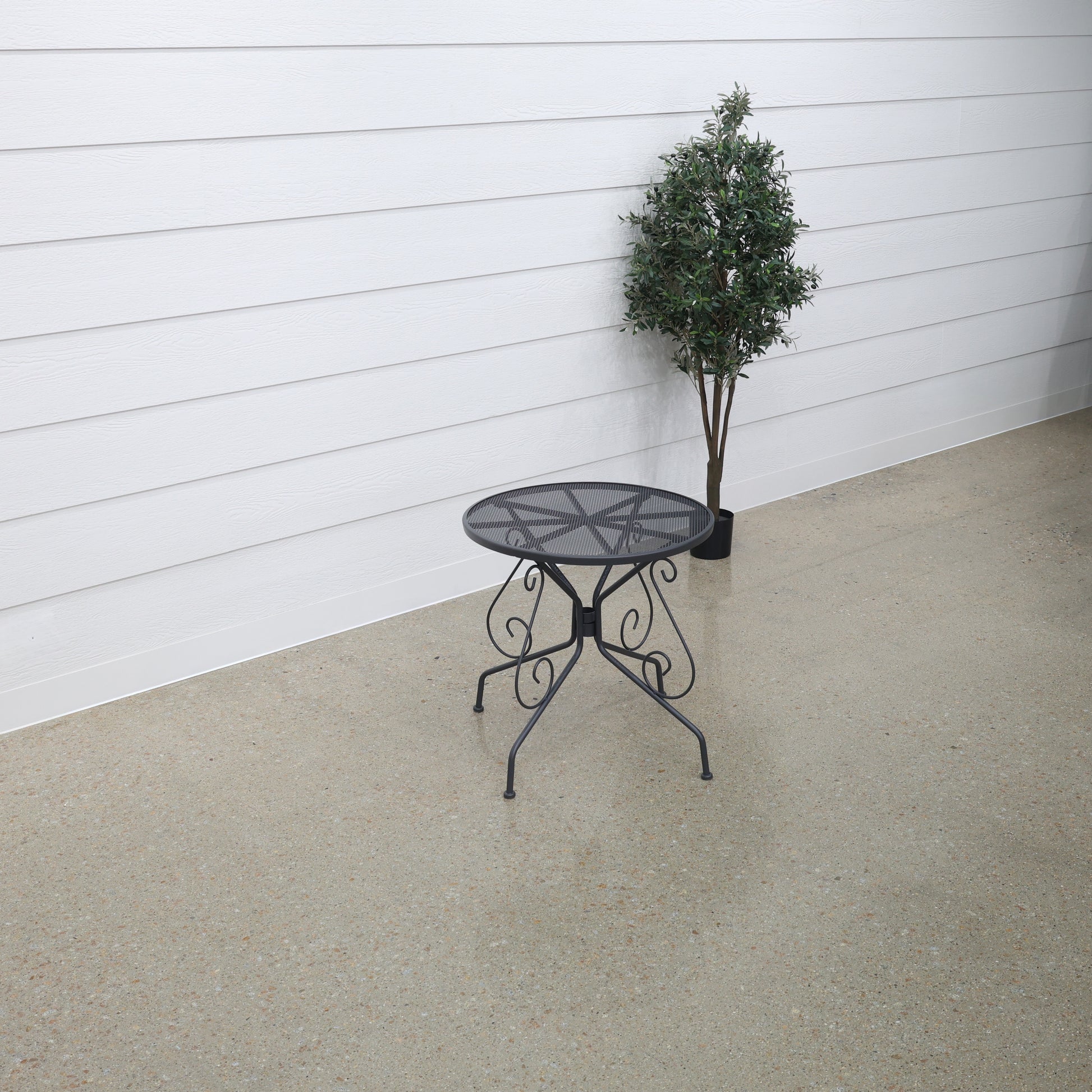 Outback Steel Round Table 75cm