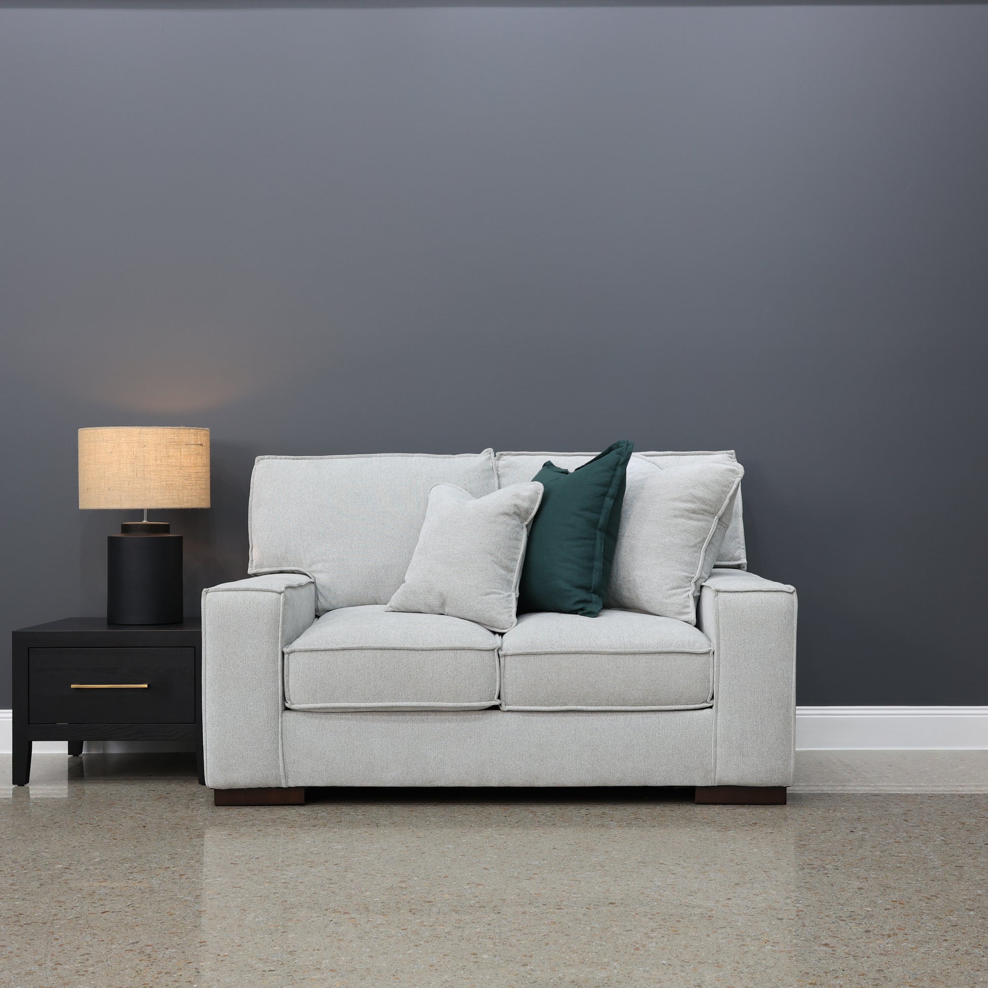 Gembrook Loveseat - Light Grey