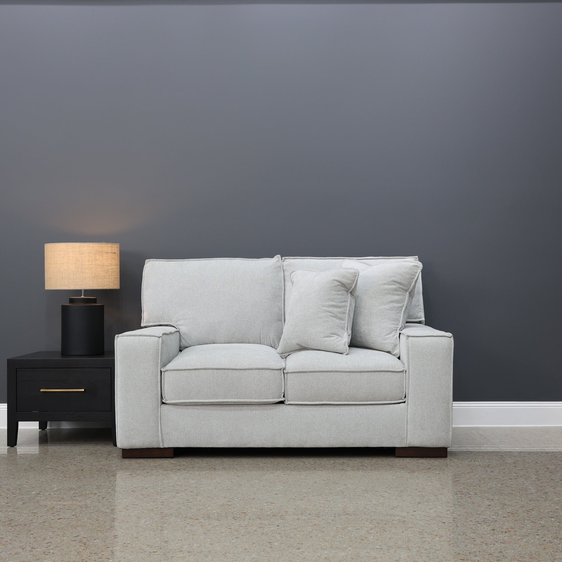 Gembrook Loveseat - Light Grey